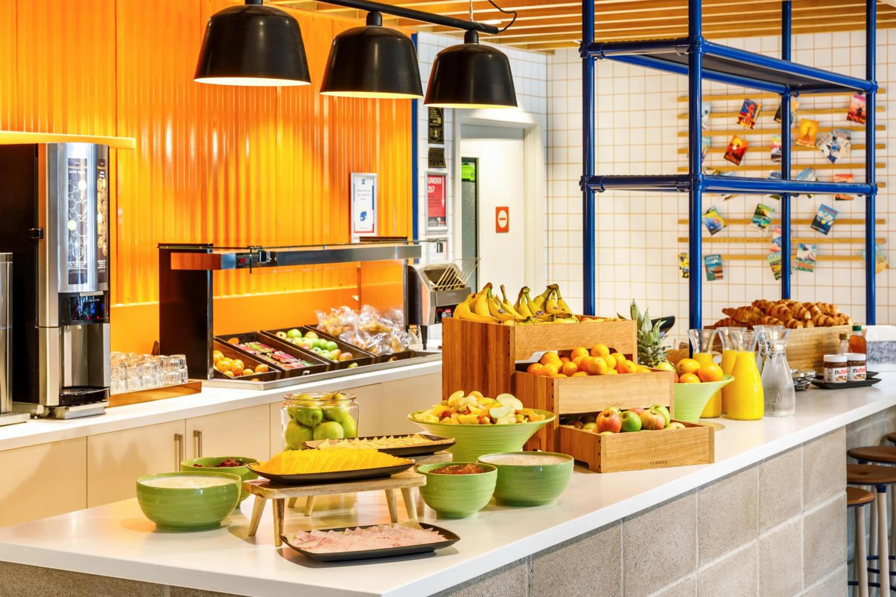 Breakfast in ibis budget Manchester Airport T2