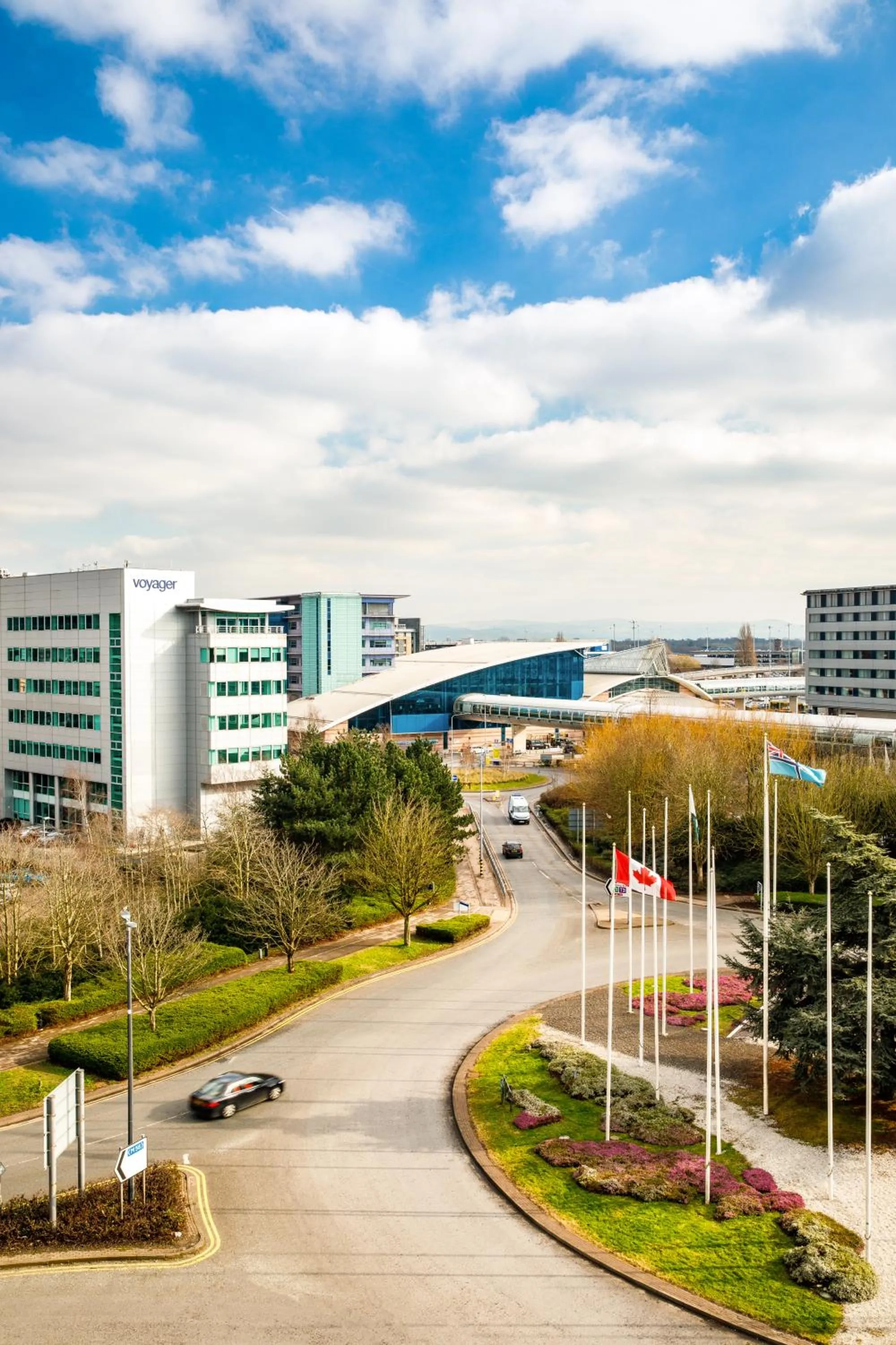 Nearby landmark in ibis budget Manchester Airport T2