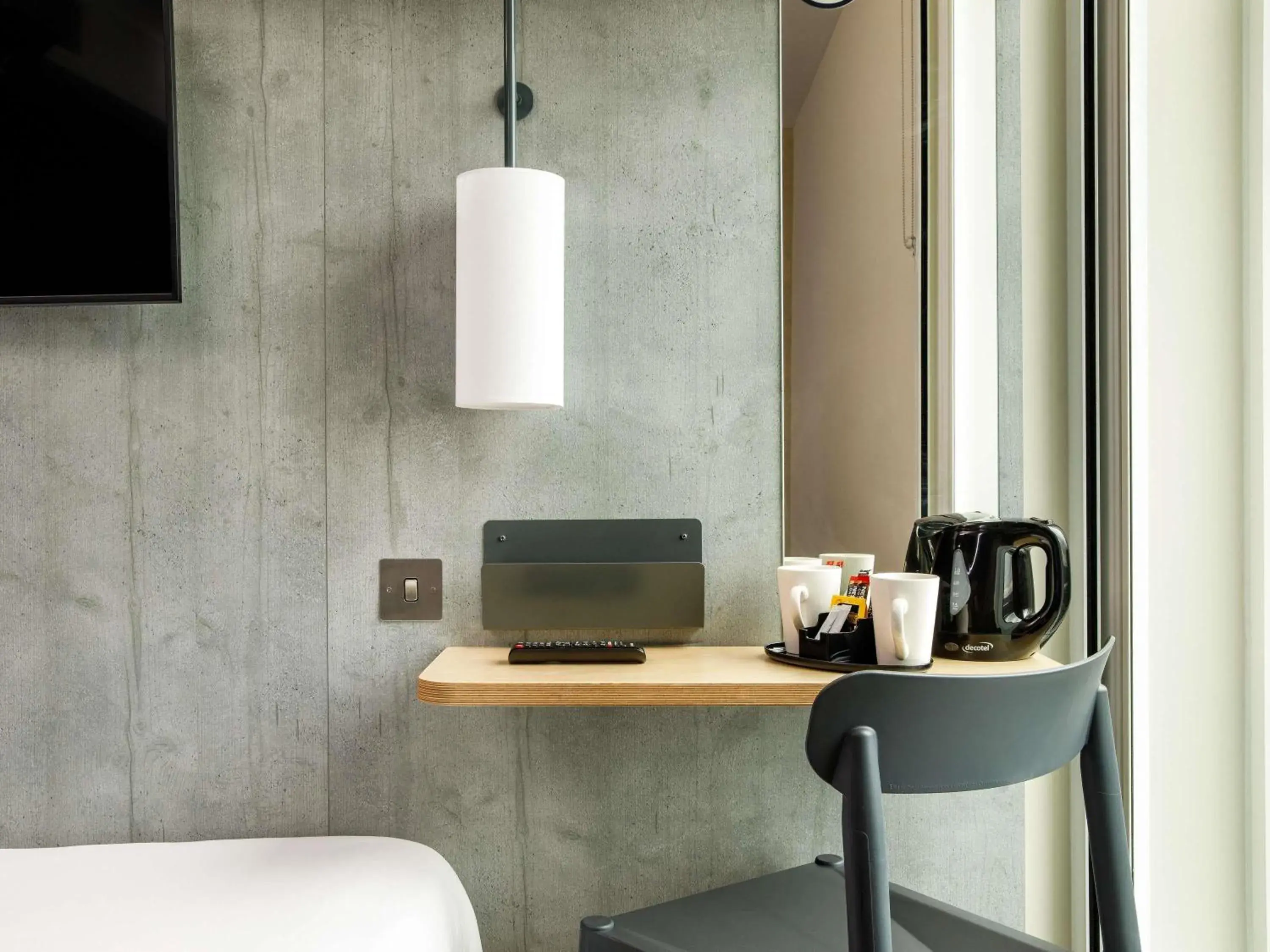 Bedroom in ibis budget Manchester Airport T2 Bedroom in ibis budget Manchester Airport T2