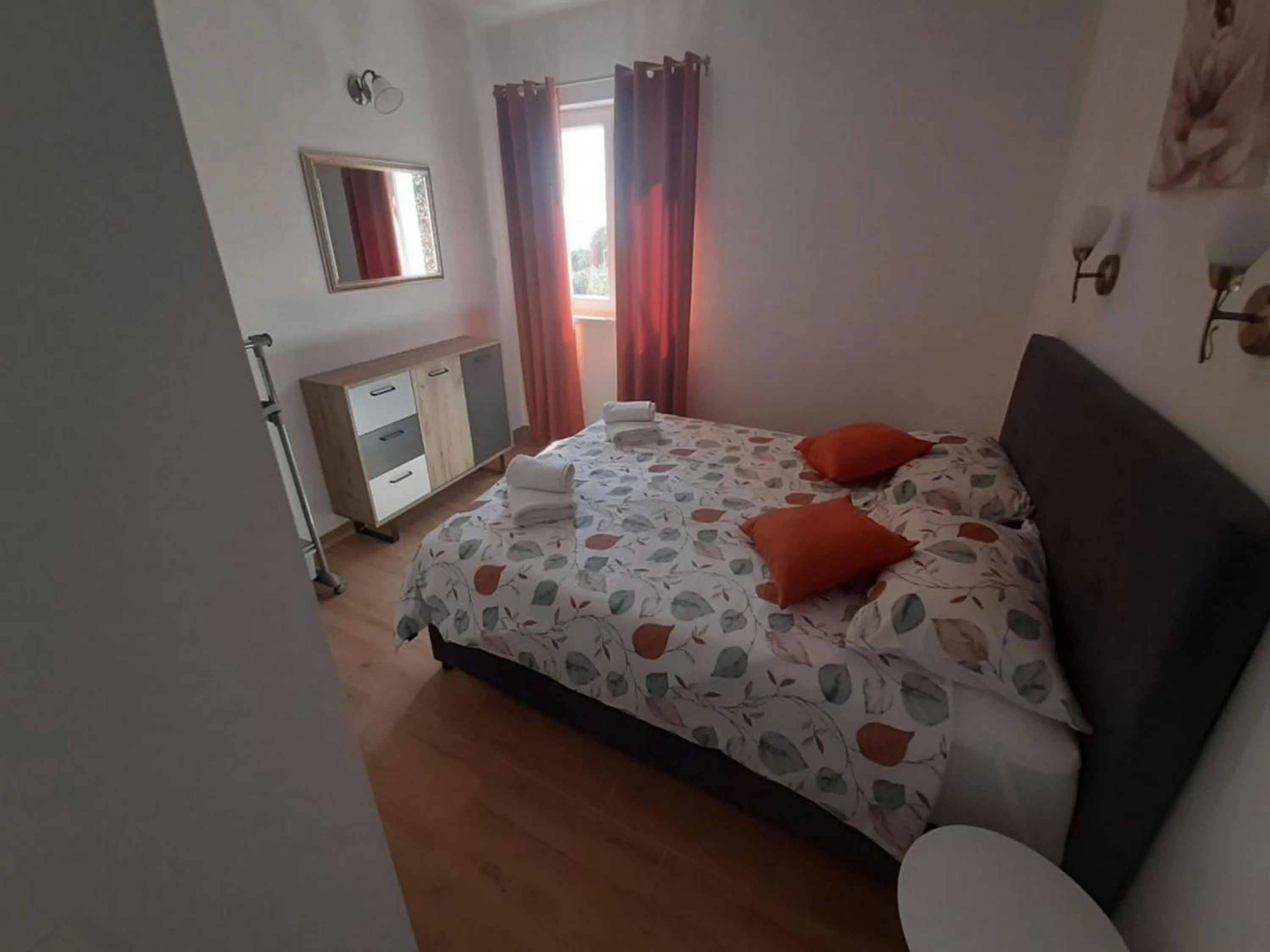Bedroom, Bed in Apartments Dobrila
