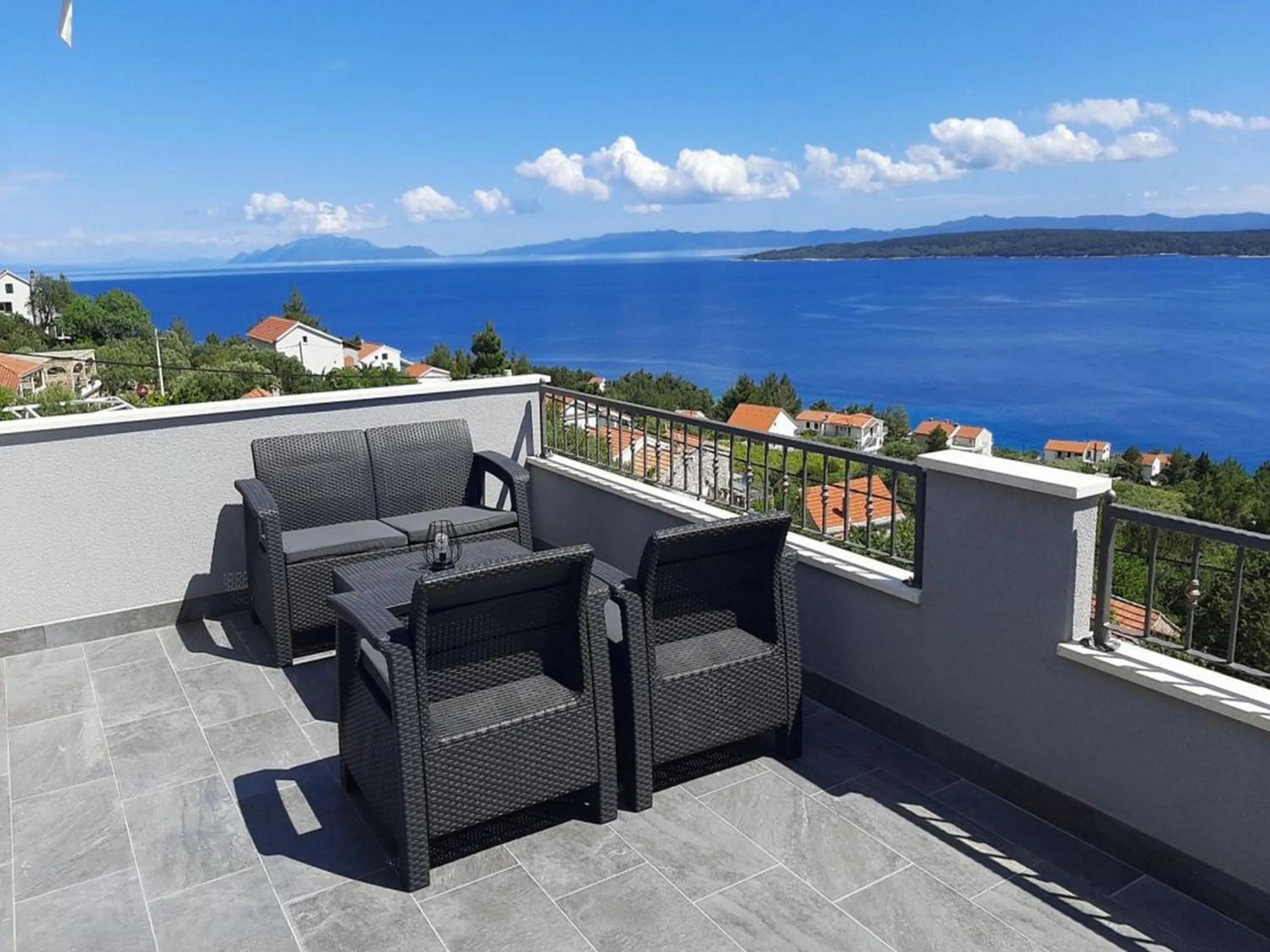 Balcony/Terrace in Apartments Dobrila