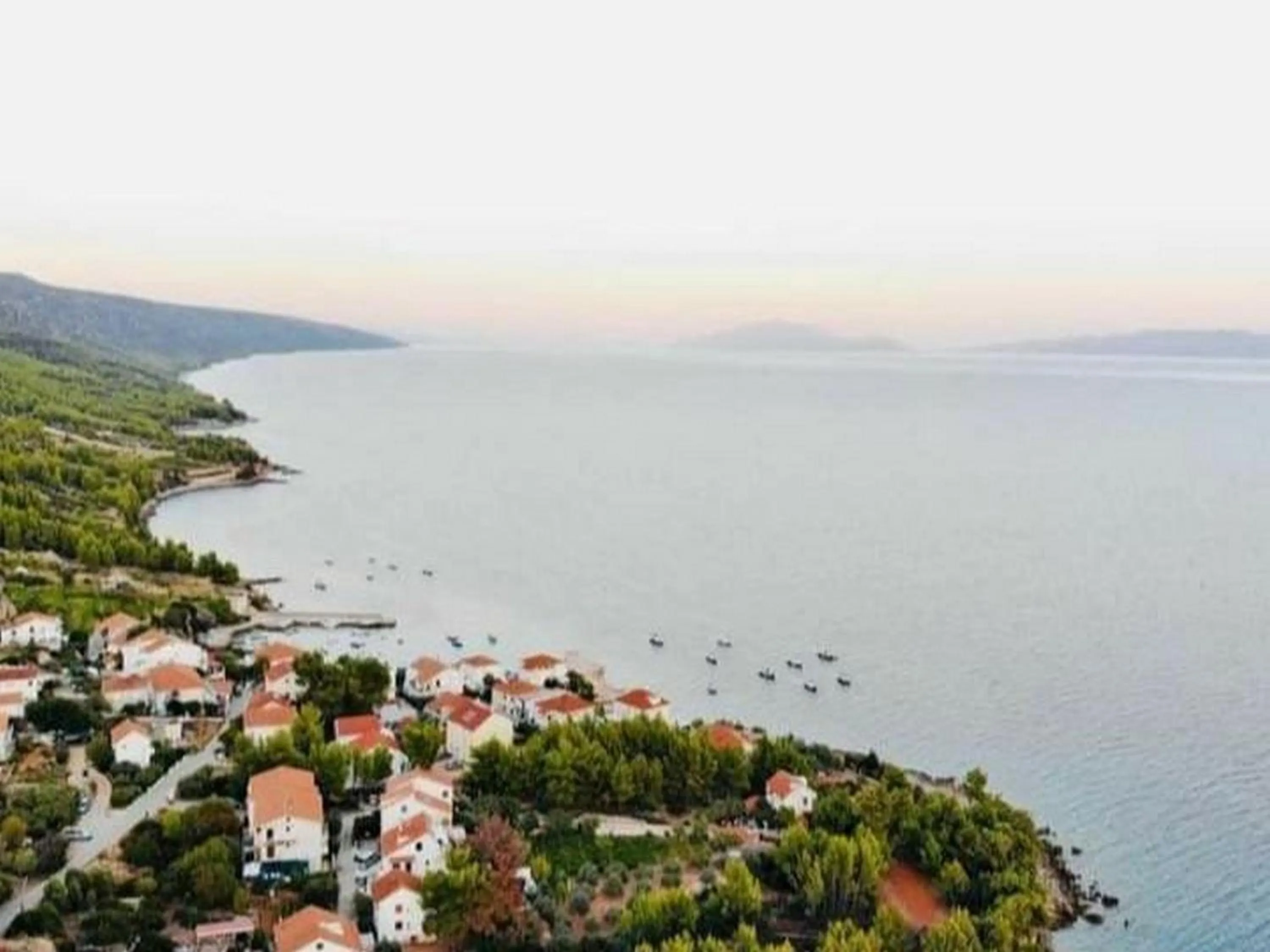 Bird's eye view in Apartments Dobrila