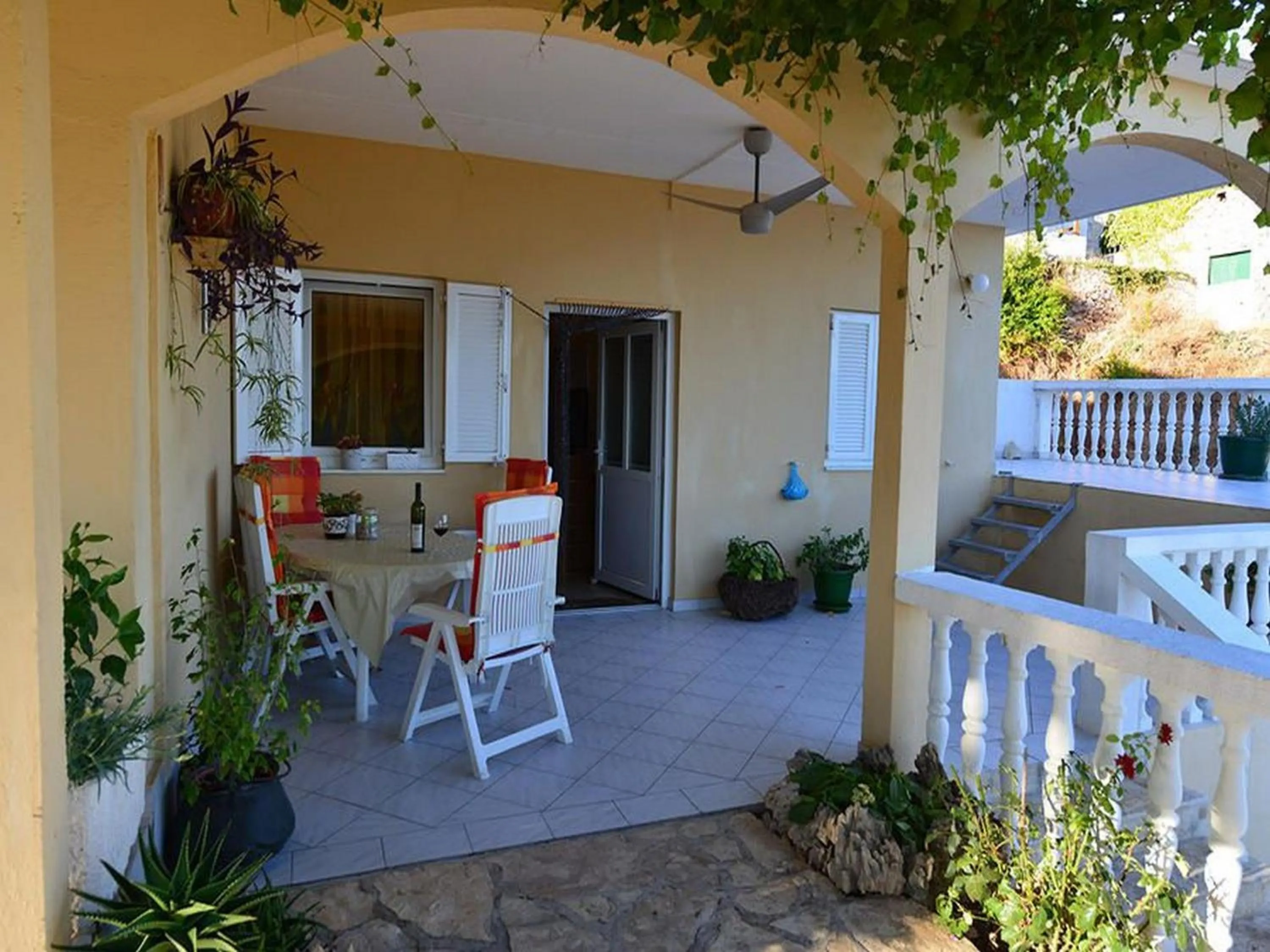 Balcony/Terrace in Apartments Dobrila