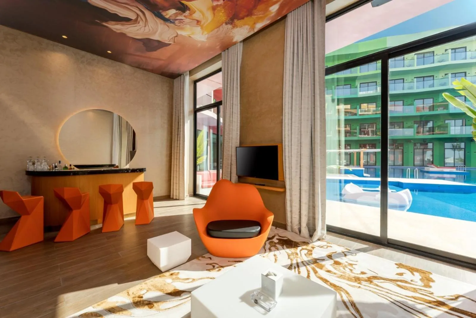 Pool view in Voco Dubai Monaco, The Heart of Europe by IHG-Adult only