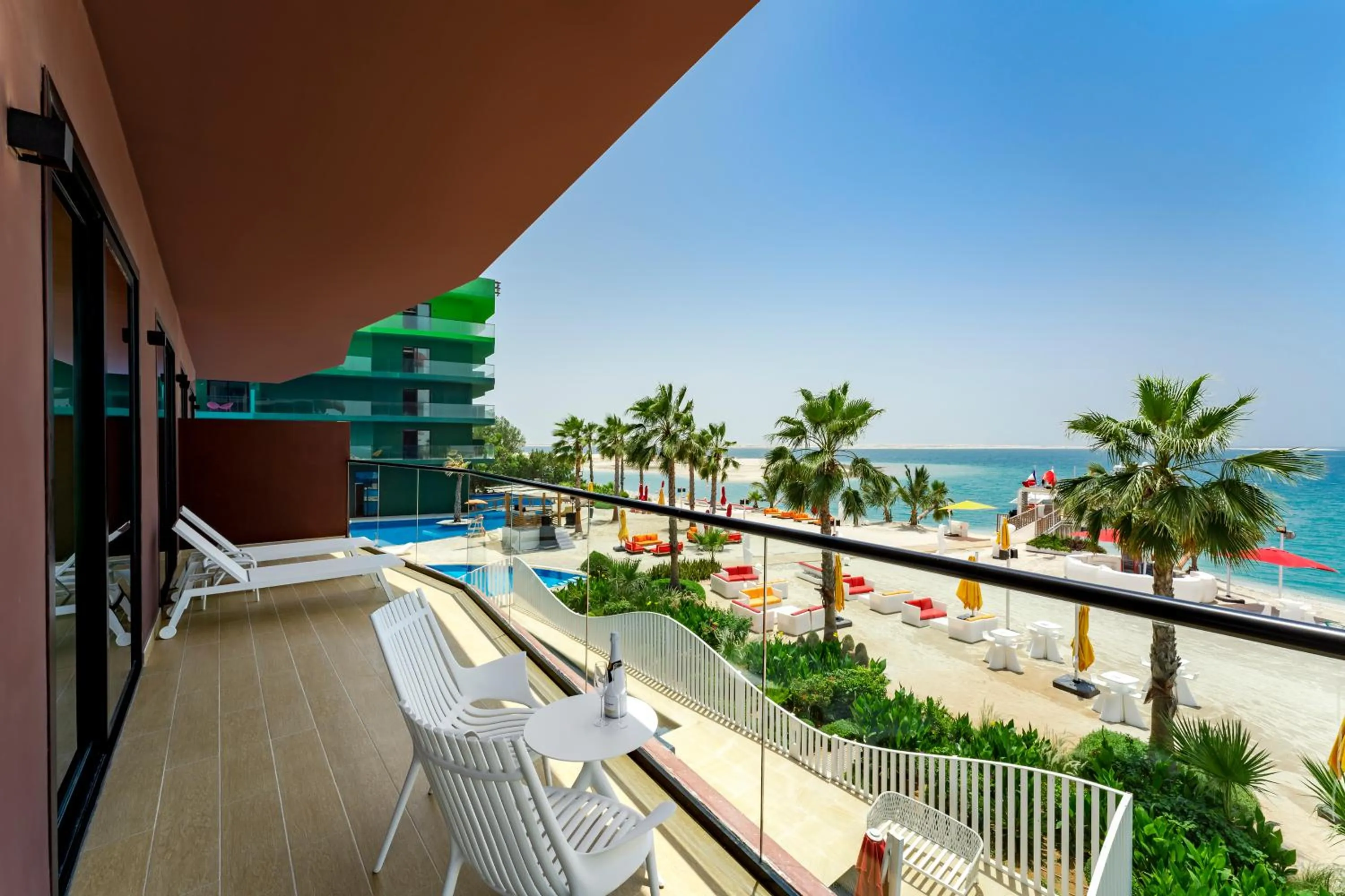 Balcony/Terrace in Voco Dubai Monaco, The Heart of Europe by IHG-Adult only