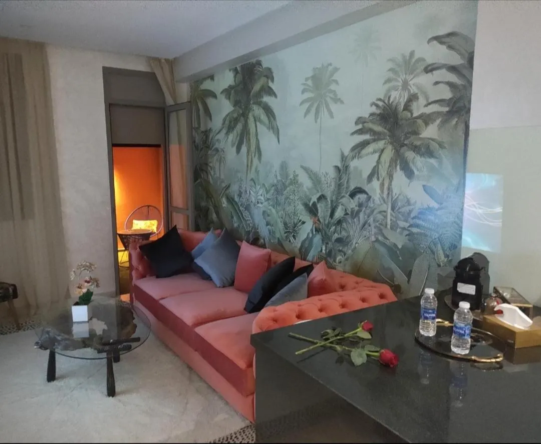 Living room in The Best location to visit Marrakech Carré Eden a little Walk to the Médina