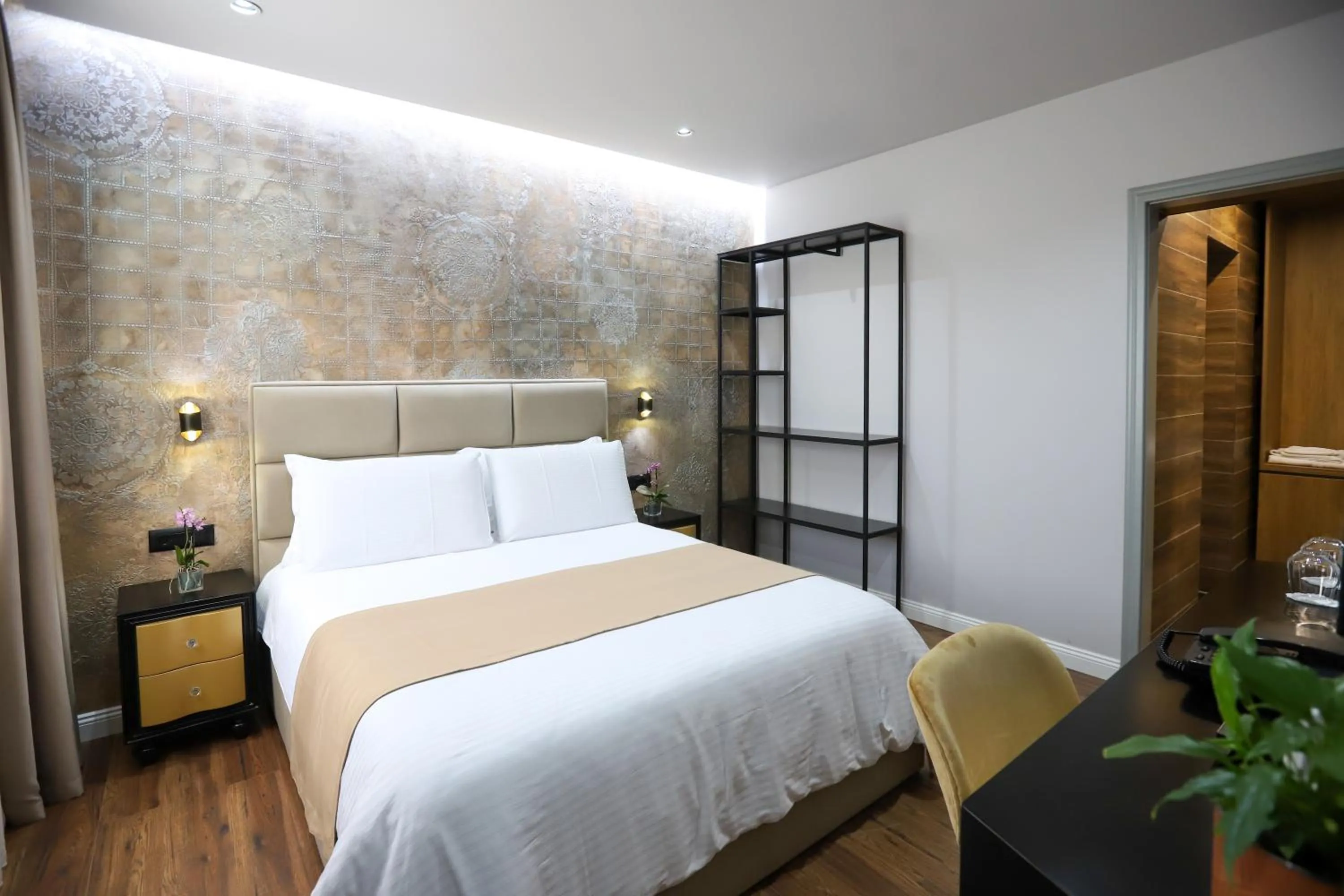 Bed in Imperator Hotel