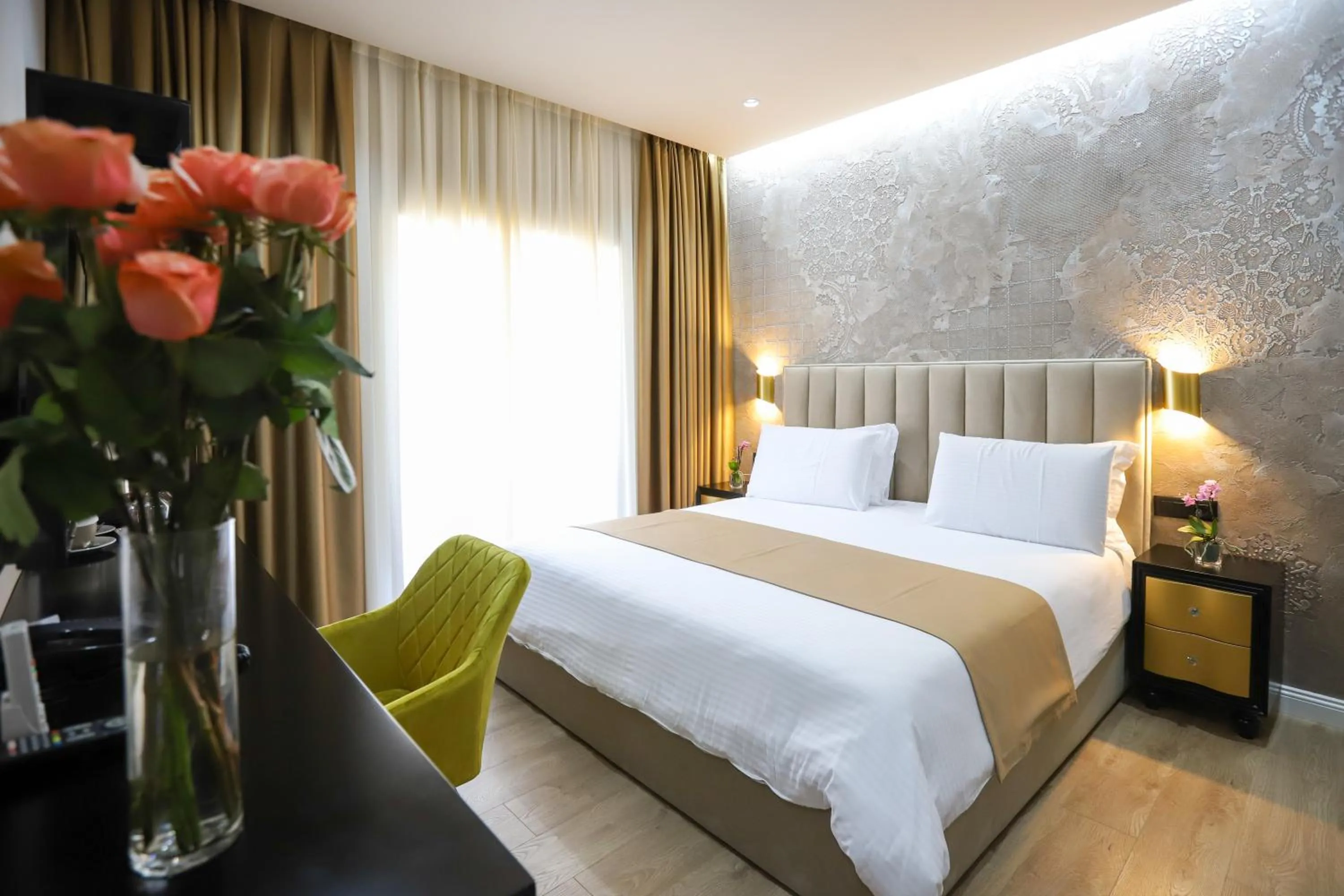 Bed in Imperator Hotel