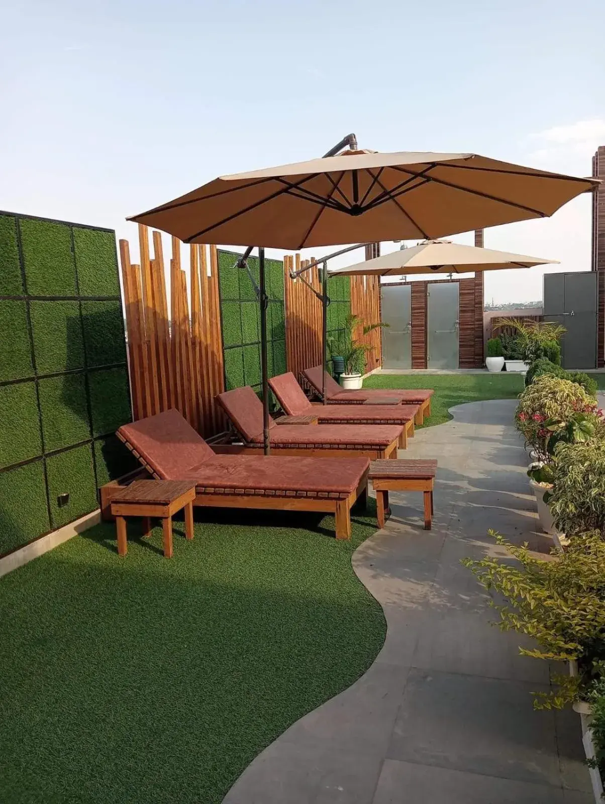 Garden view in PRIME LAND Garden view in PRIME LAND