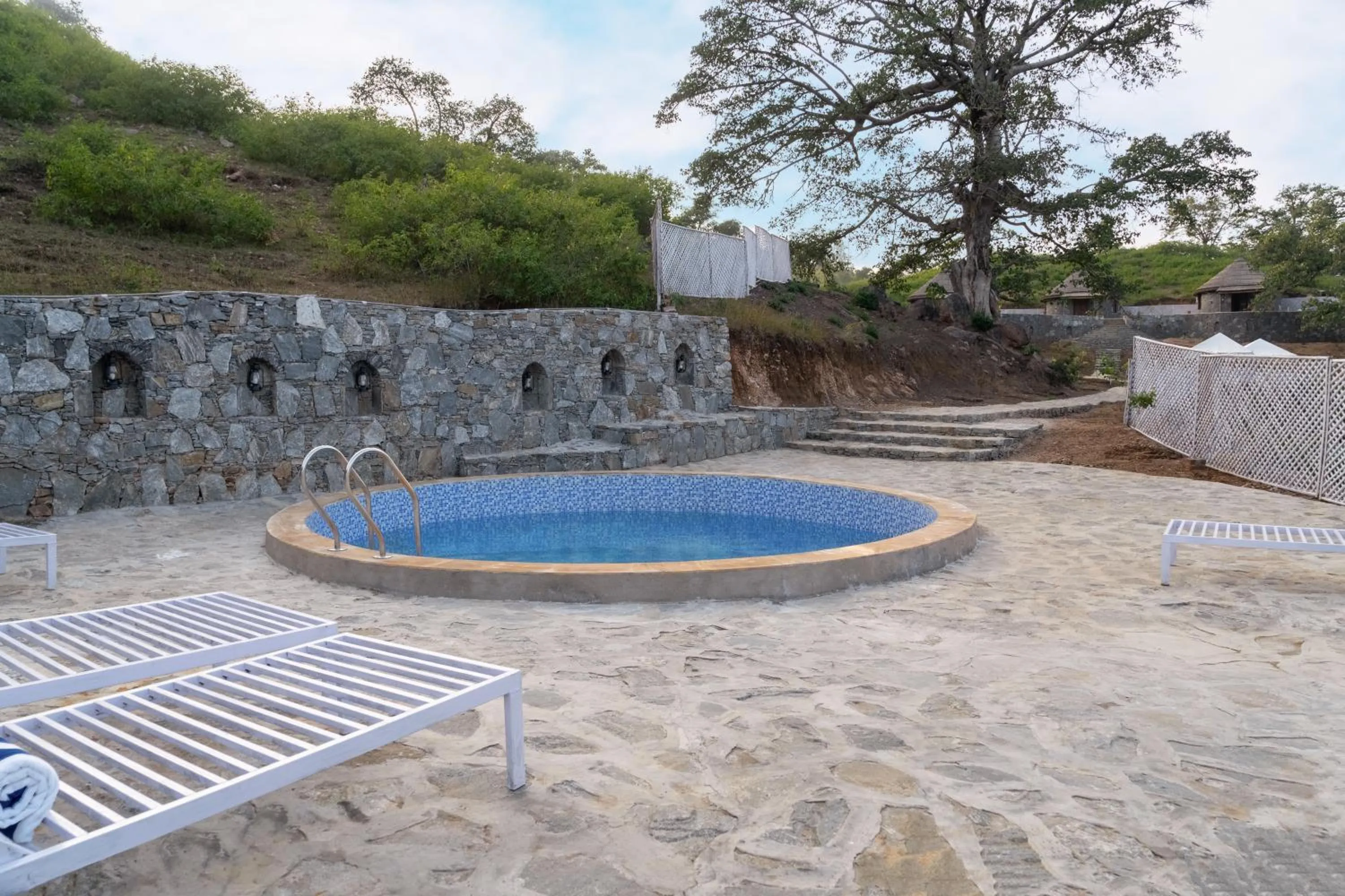 Pool view in Turban Nature Wilderness , Kumbhalgarh