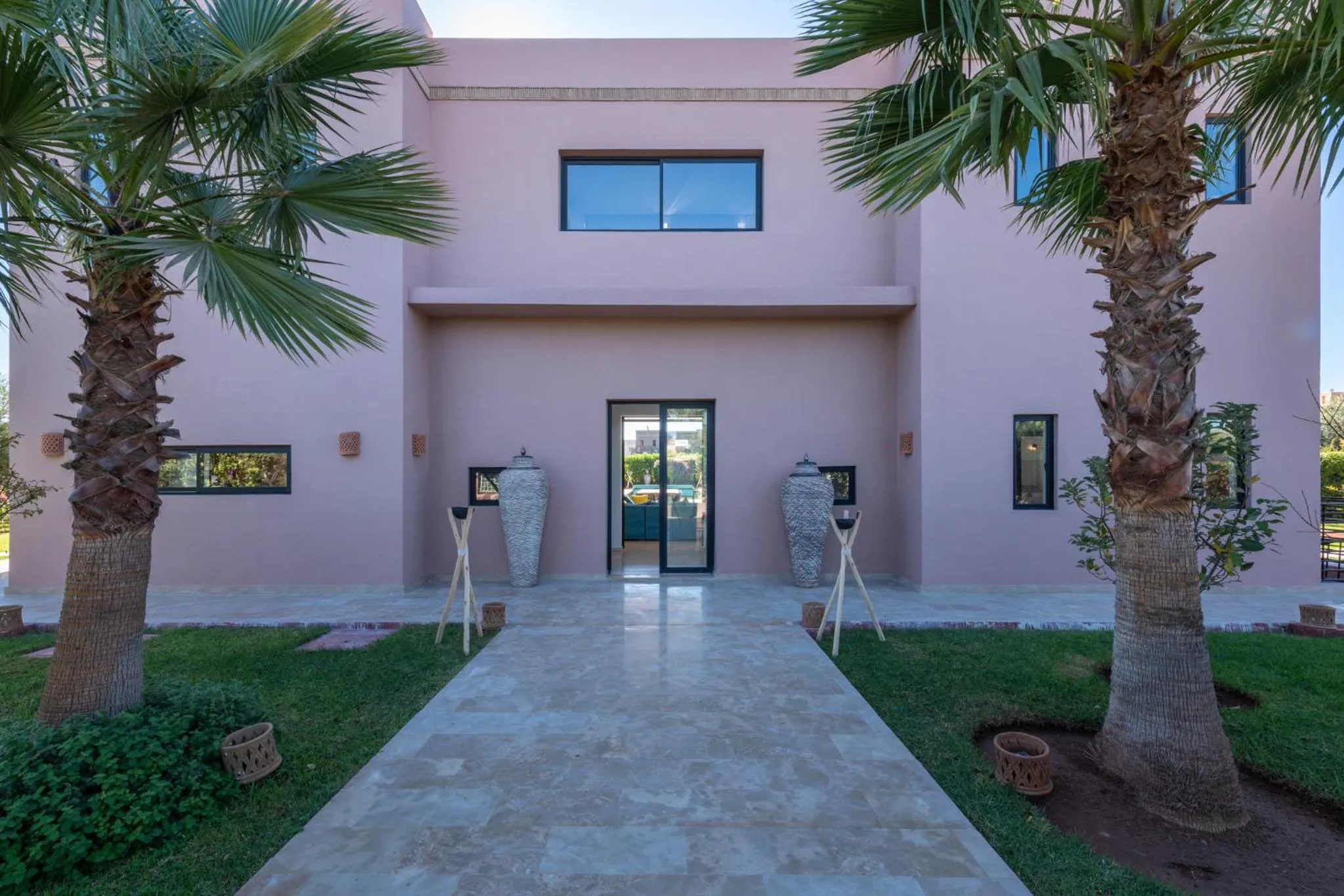 Facade/entrance in Les Iris - Peaceful villa with heated private pool & hammam