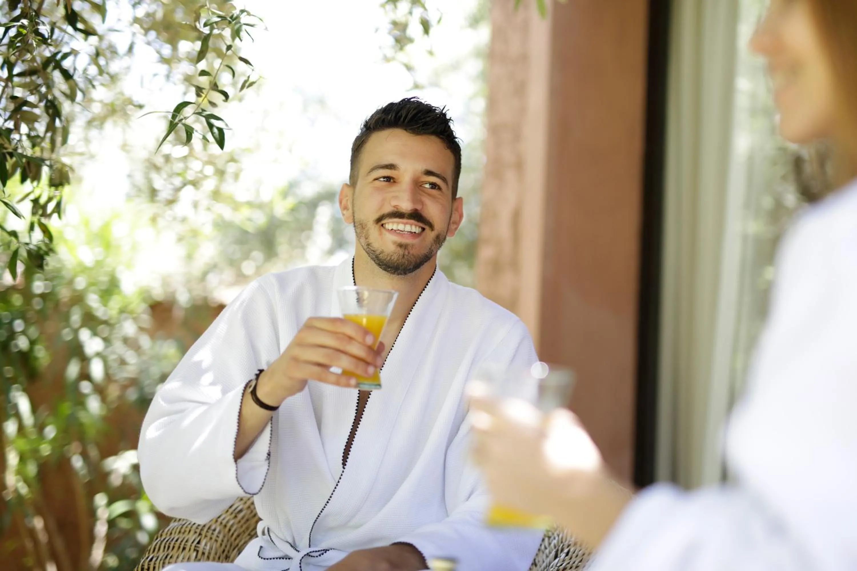People in Les Iris - Peaceful villa with heated private pool & hammam