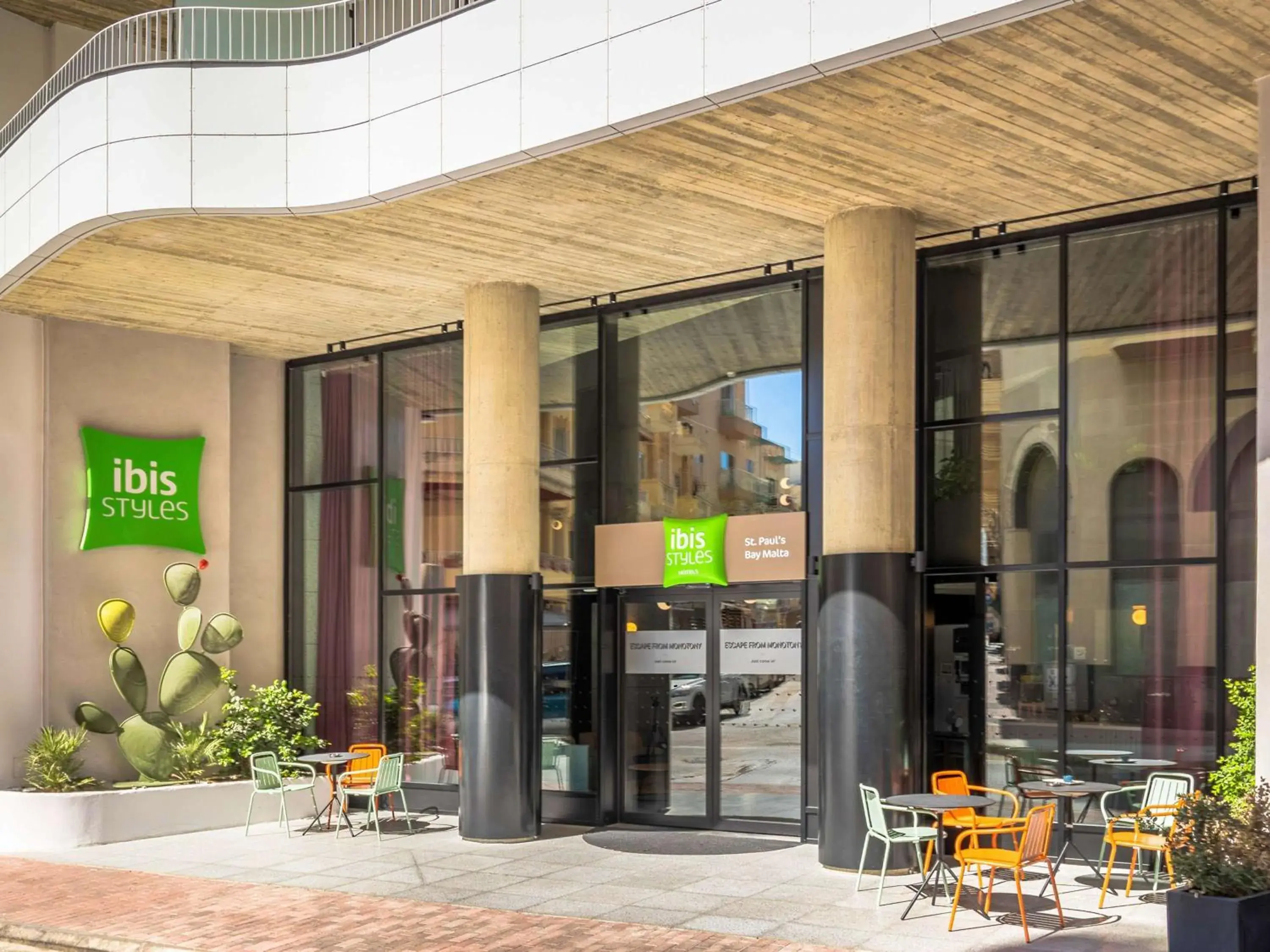 Property building in ibis Styles ST Pauls Bay Malta Property building in ibis Styles ST Pauls Bay Malta