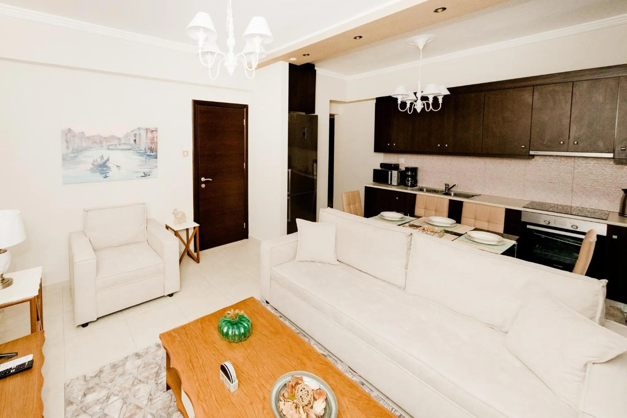 Living room in Best House, Ellinou Stratiotou, Ayia, Patra