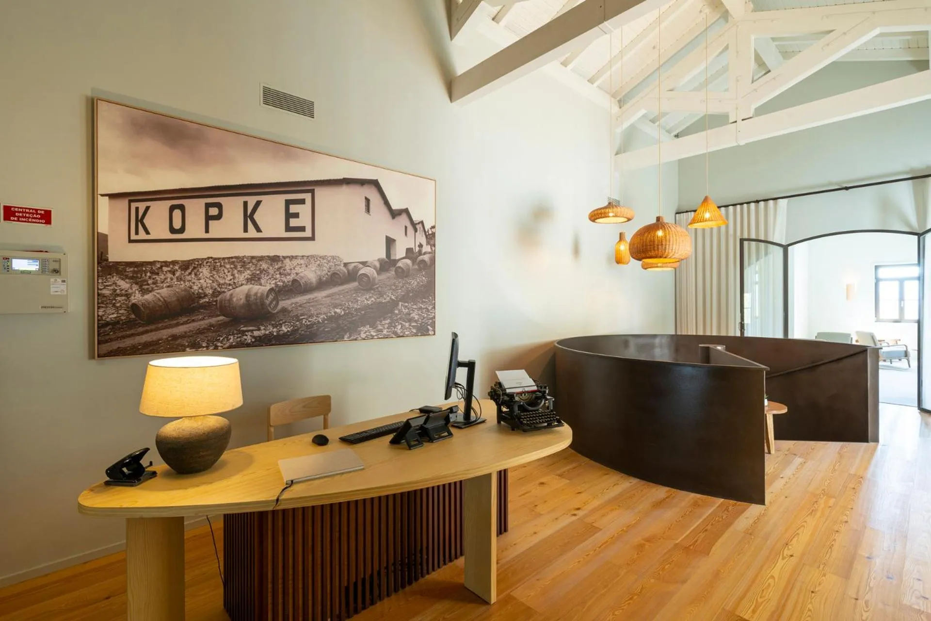 Lobby or reception in Quinta São Luiz The Vine House Douro