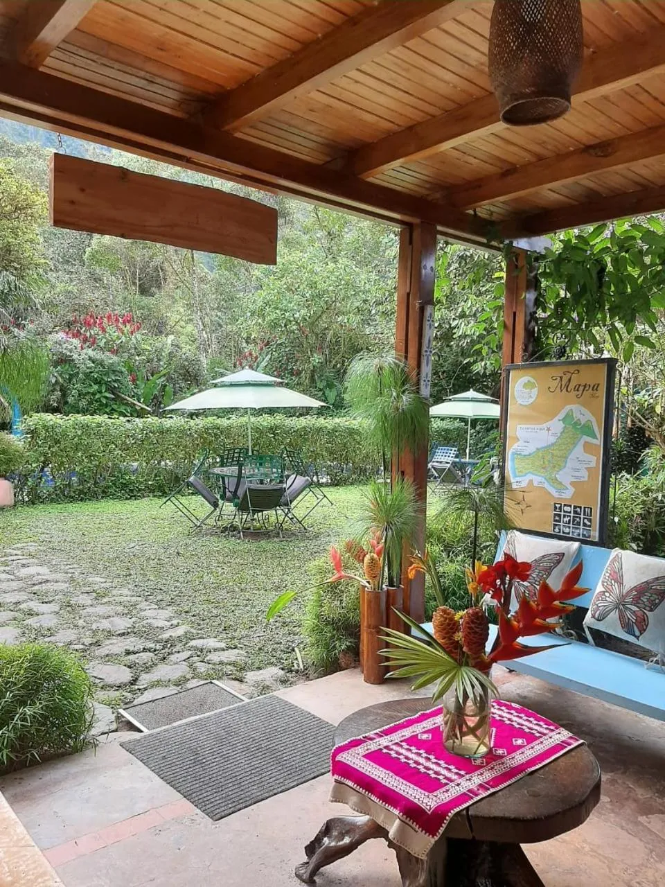 Garden in Hotel El Abrazo del Arbol