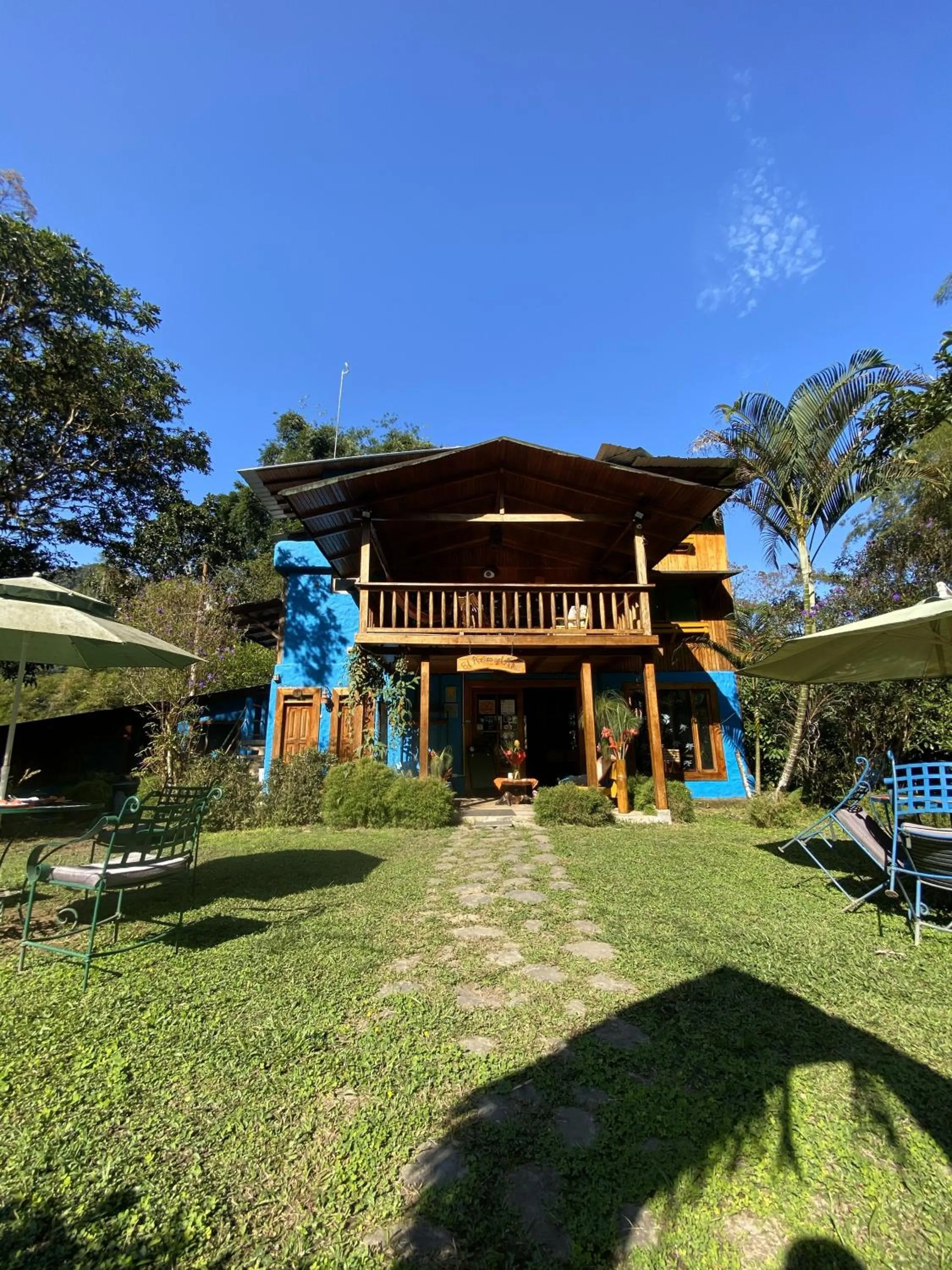Property building in Hotel El Abrazo del Arbol