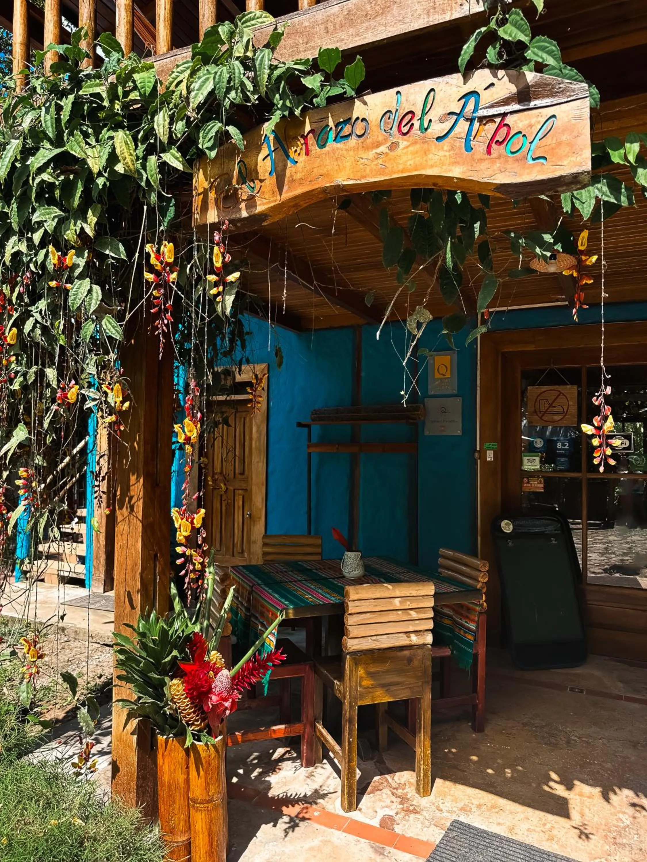 Facade/entrance in Hotel El Abrazo del Arbol