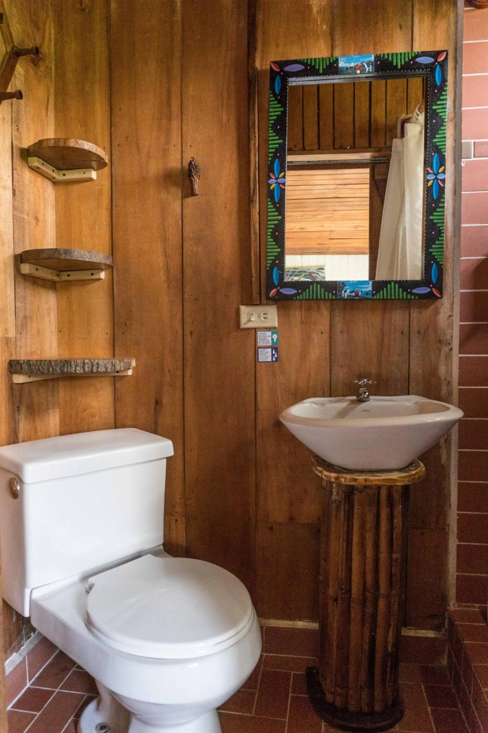 Bathroom in Hotel El Abrazo del Arbol