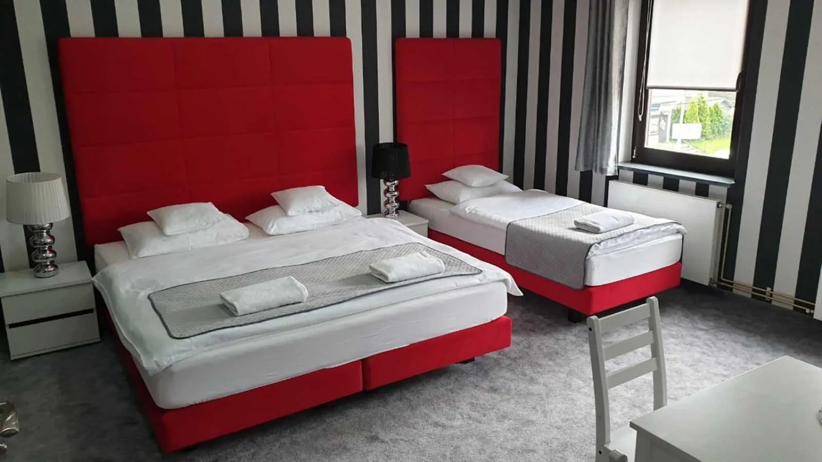 Bed in NATA Pokoje Gościnne Restauracja