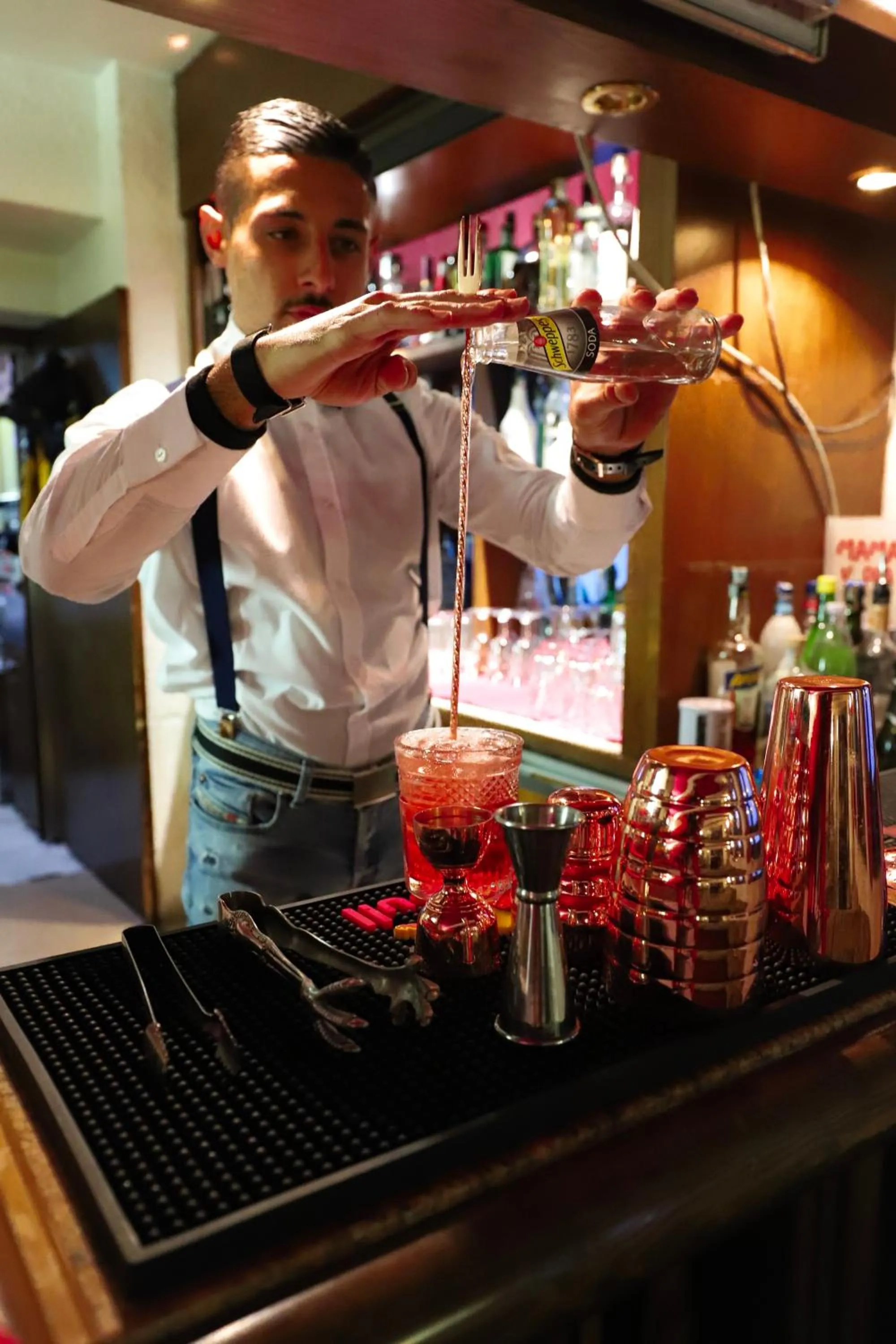 Lounge or bar in Hotel lo Stambecco