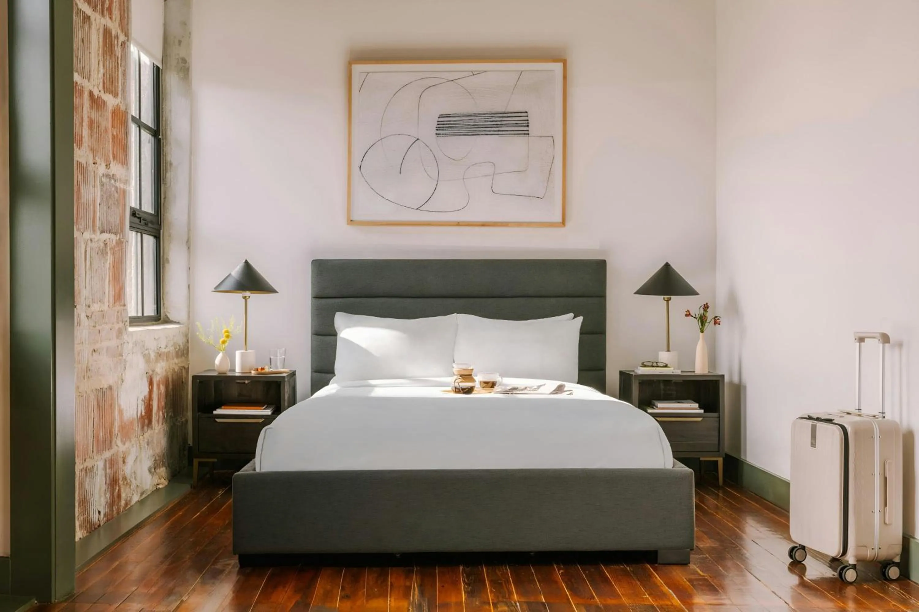 Bedroom, Bed in Sonder by Marriott Bonvoy The Schaeffer Apartments French Quarter