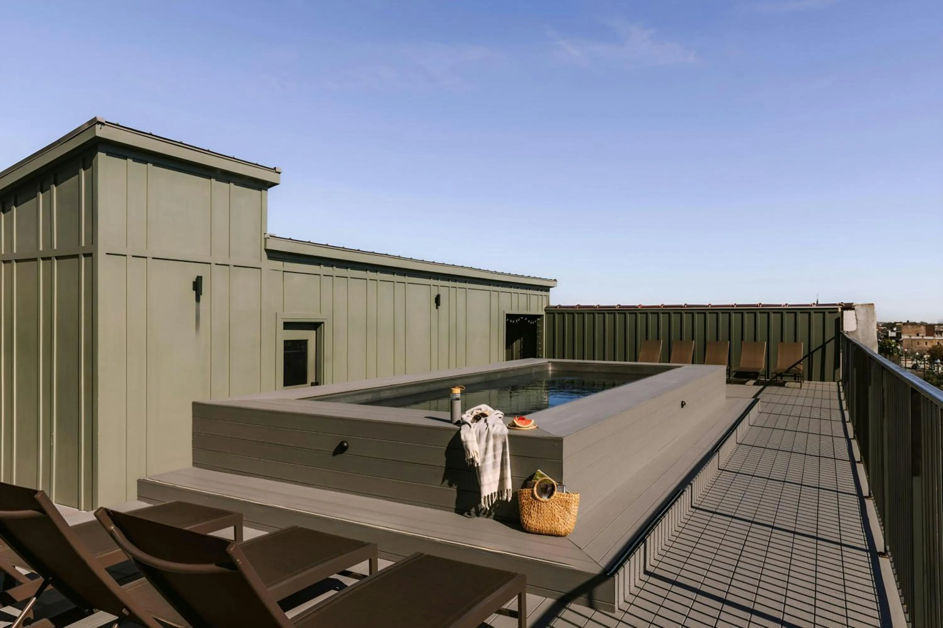 Swimming pool in Sonder by Marriott Bonvoy The Schaeffer Apartments French Quarter