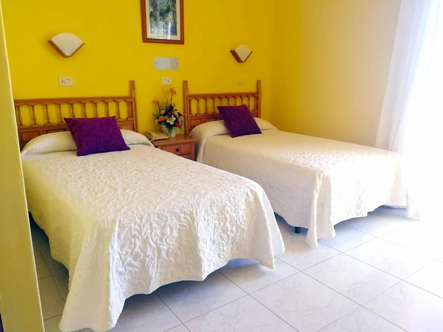 Bed in Hotel Bonaire