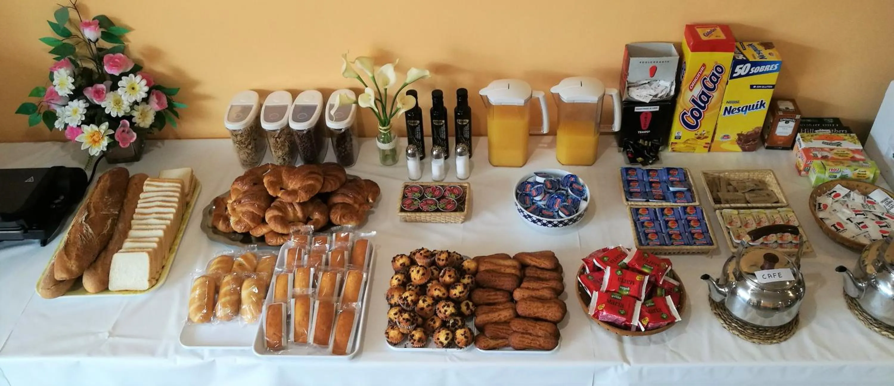 Breakfast in Hotel Bonaire