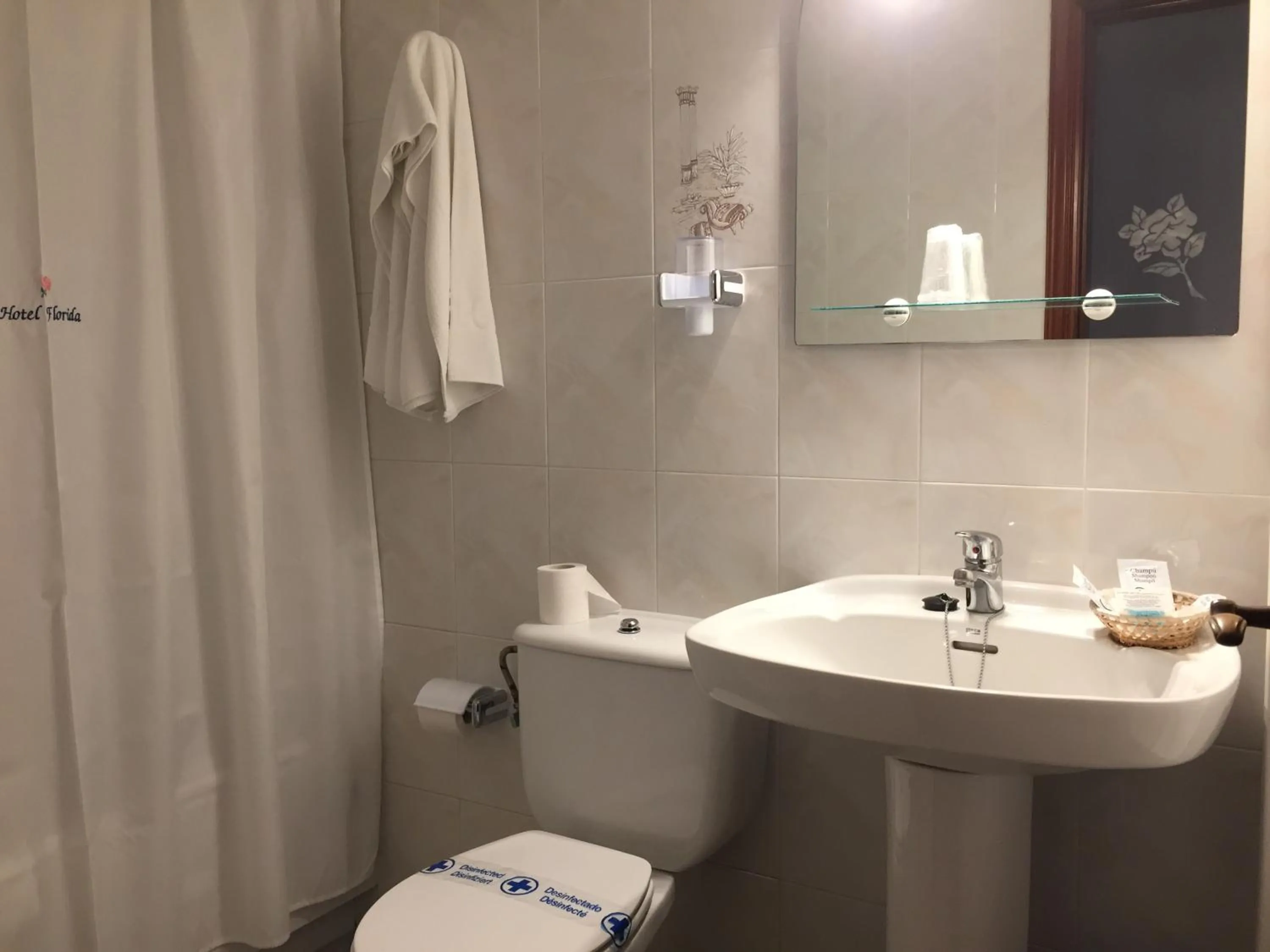 Bathroom in Hotel Florida