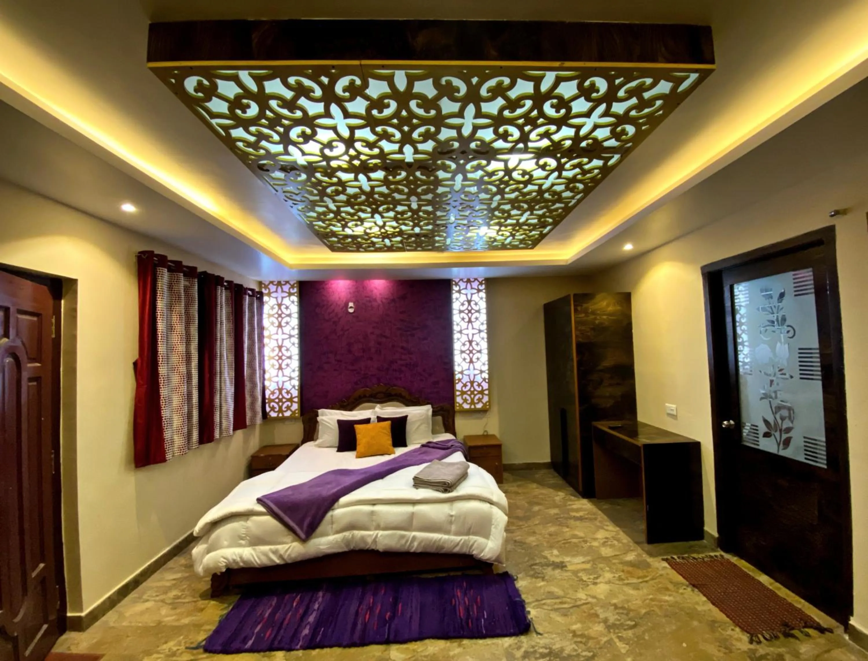 Bed in MAGIC MIST RESORT