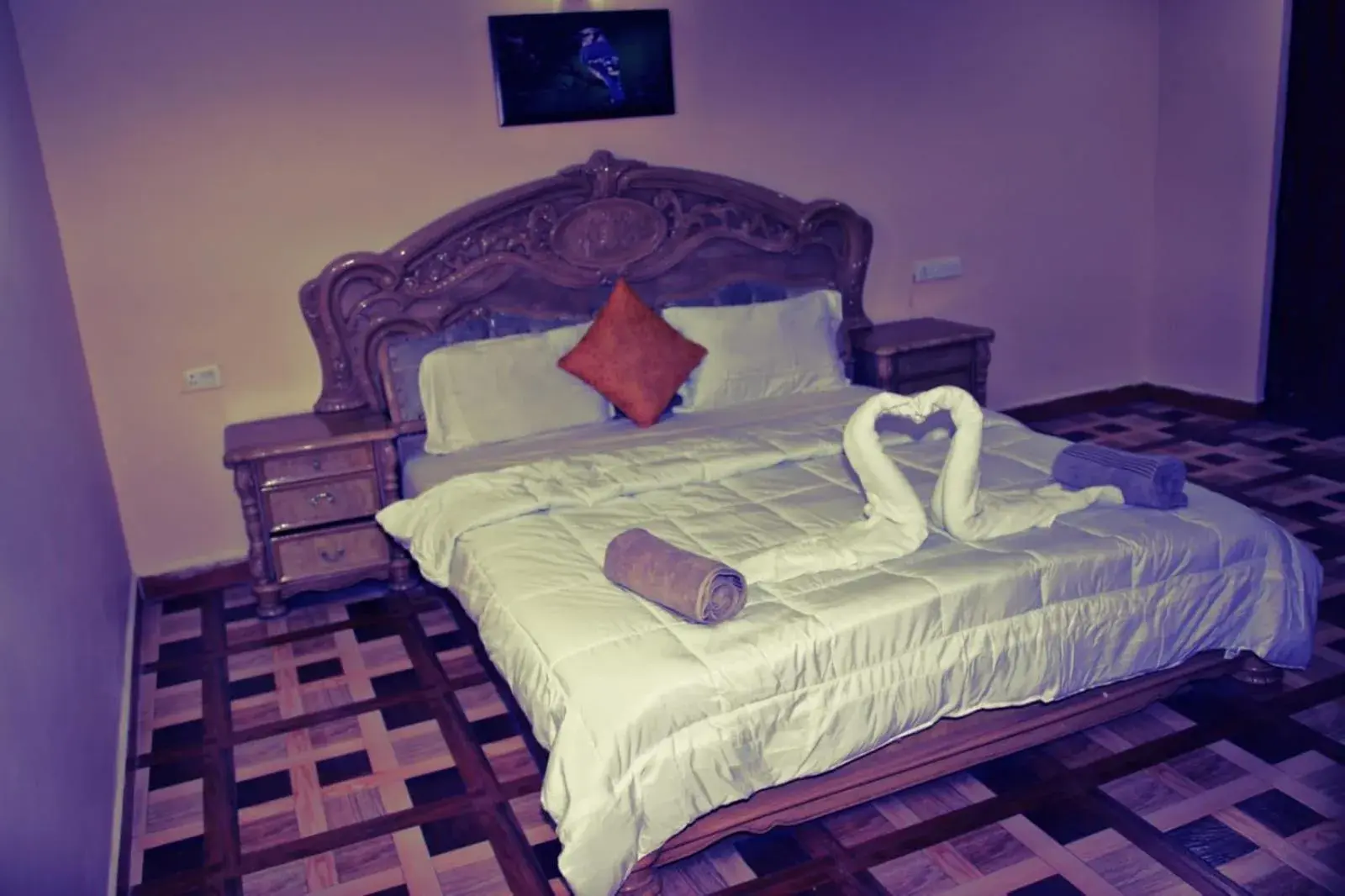 Bed in MAGIC MIST RESORT Bed in MAGIC MIST RESORT