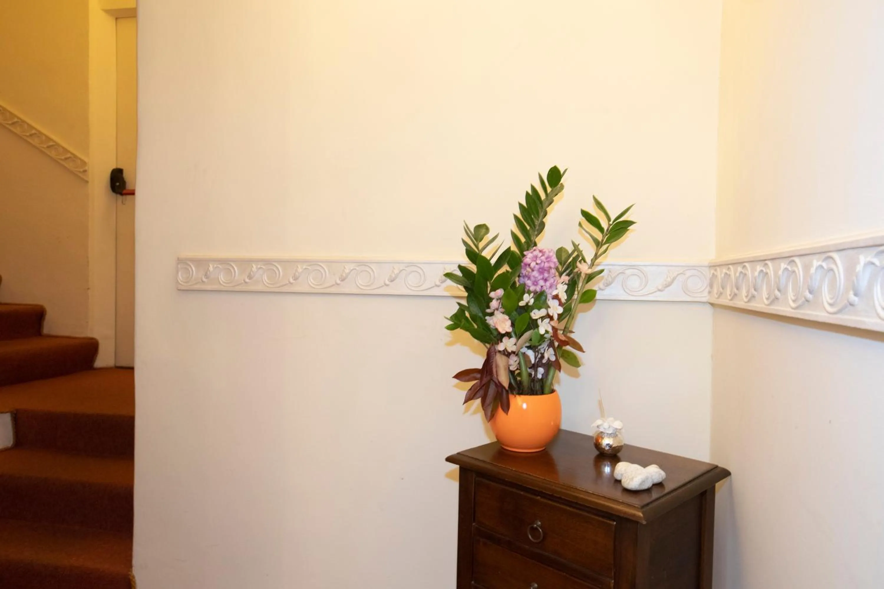 Decorative detail in Hotel Arcobaleno Siena