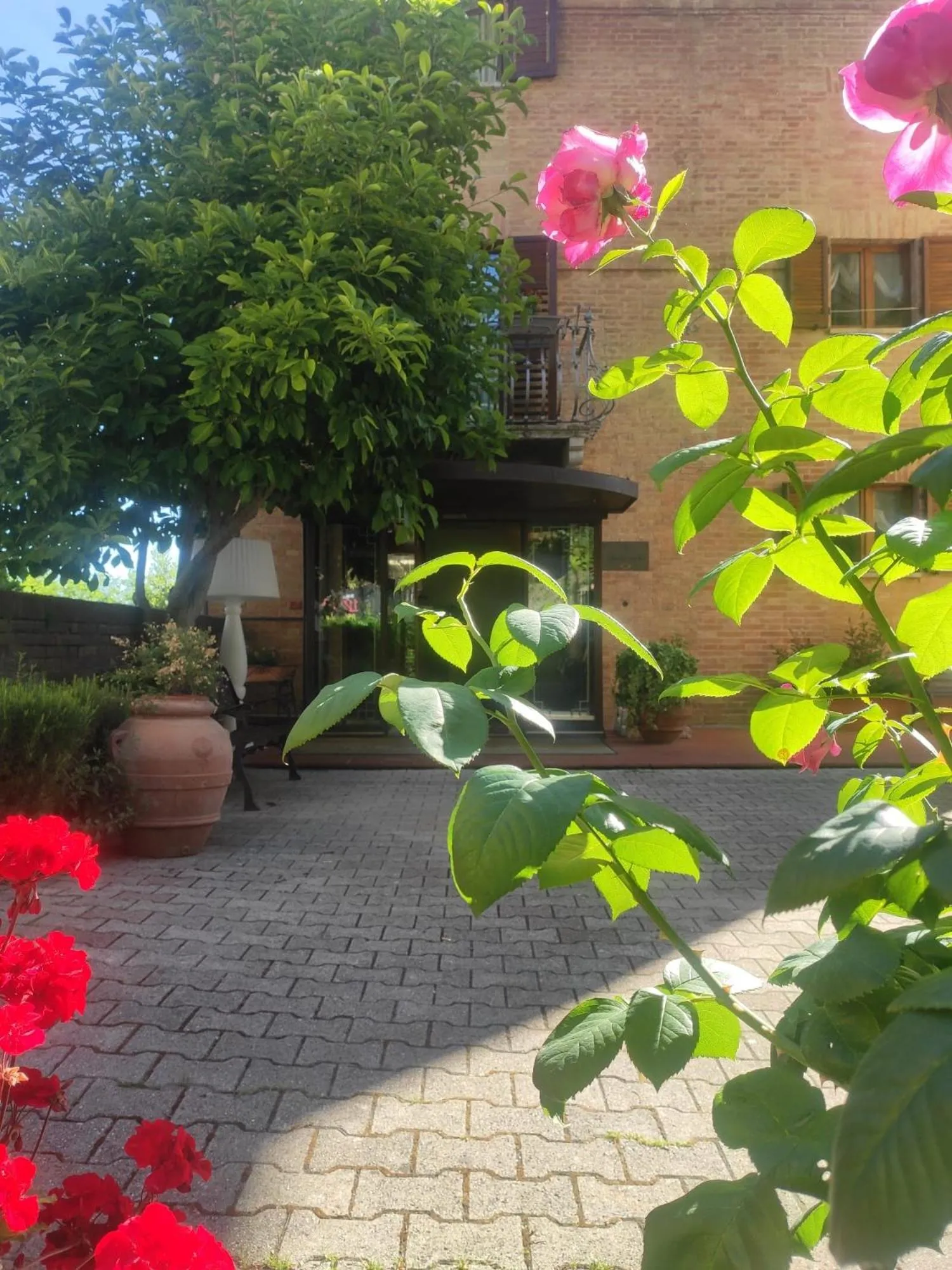 Garden in Hotel Arcobaleno Siena