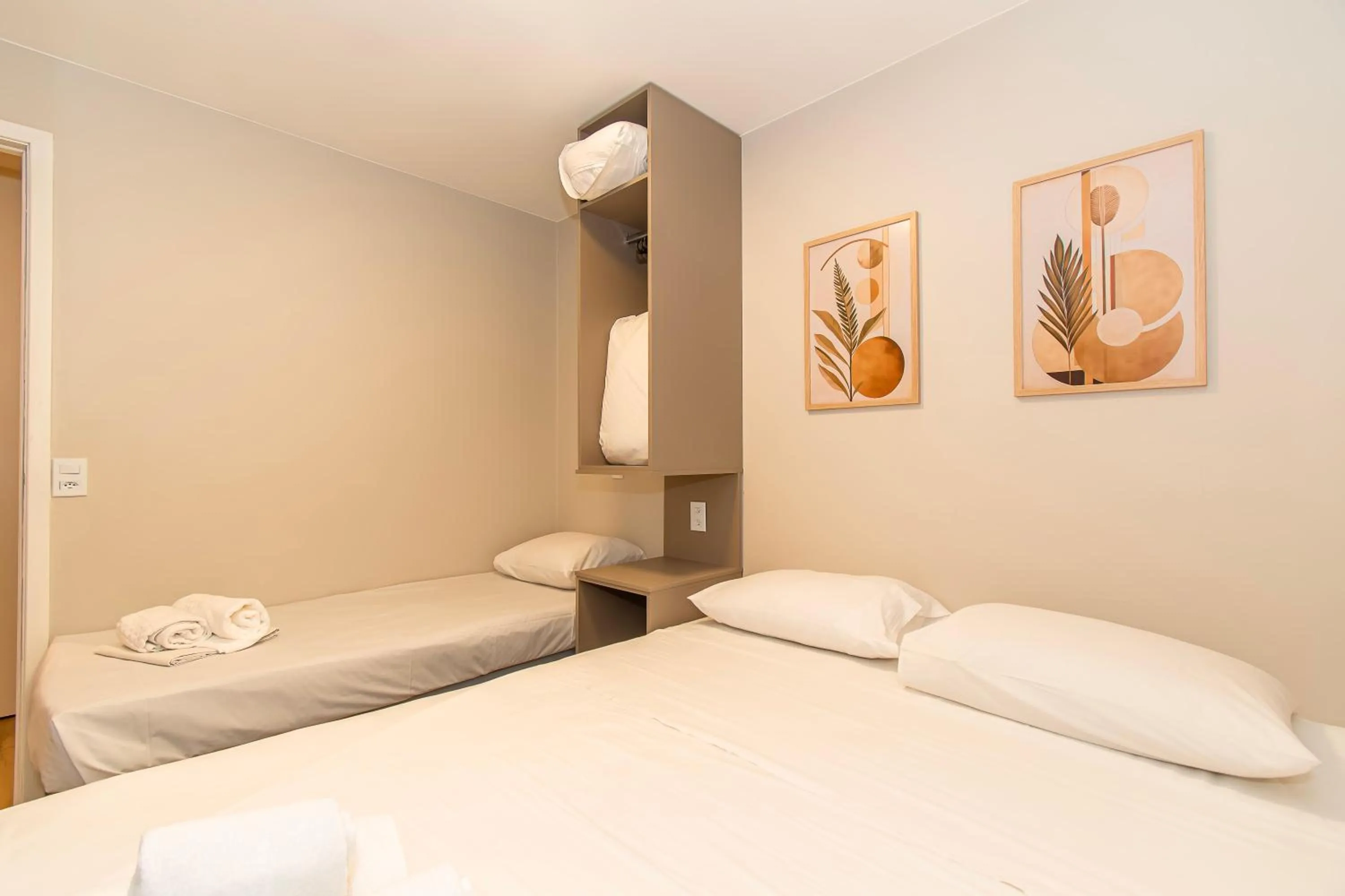 Bed in BSB STAY Premium Flats Particulares - Saint Moritz