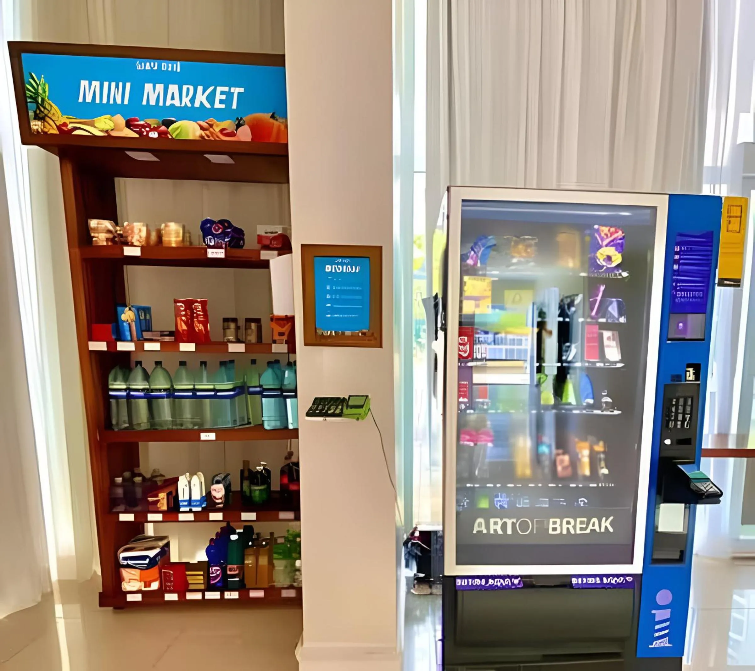 vending machine in BSB STAY Premium Flats Particulares - Saint Moritz