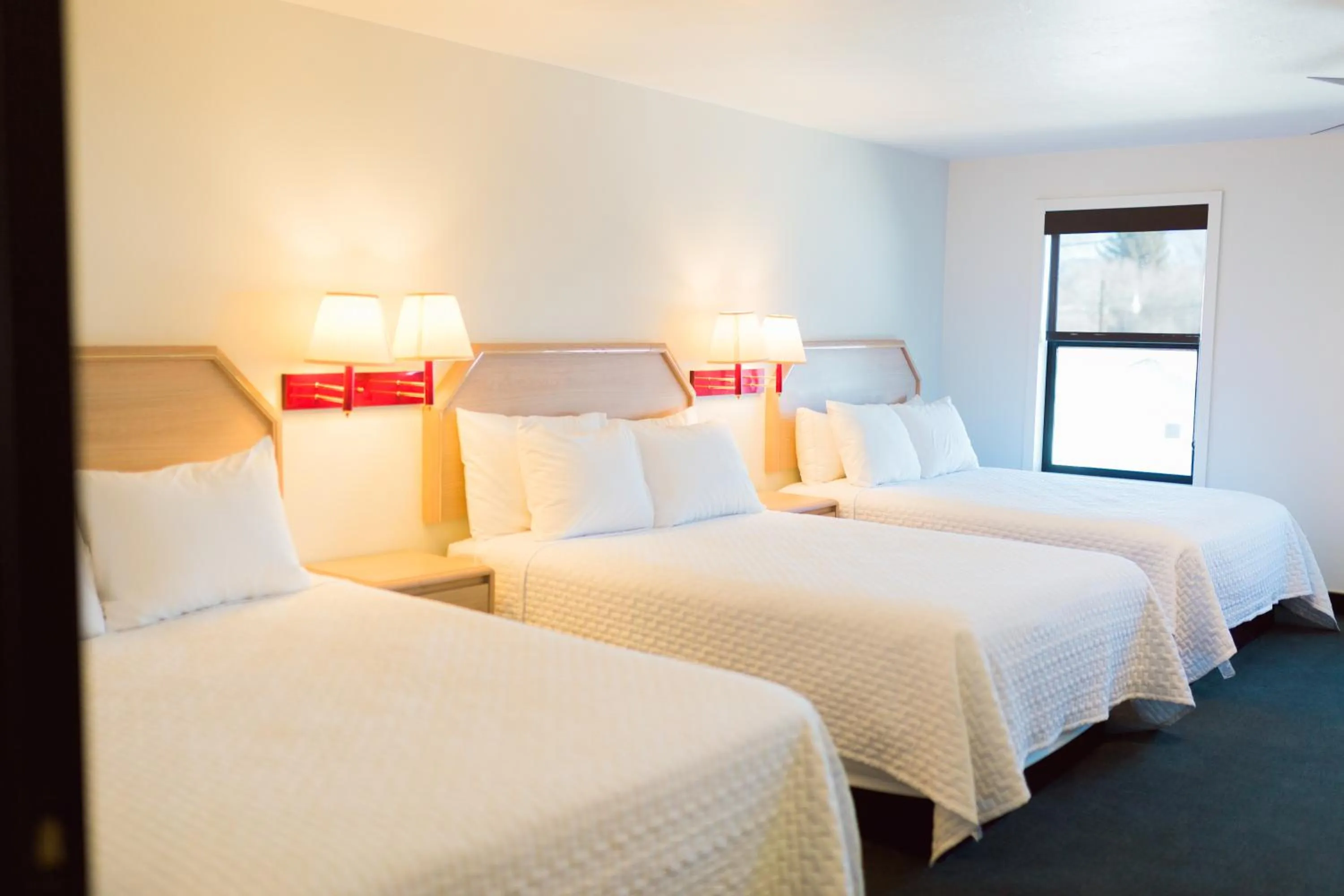 Bed in Two Sunsets Hotel