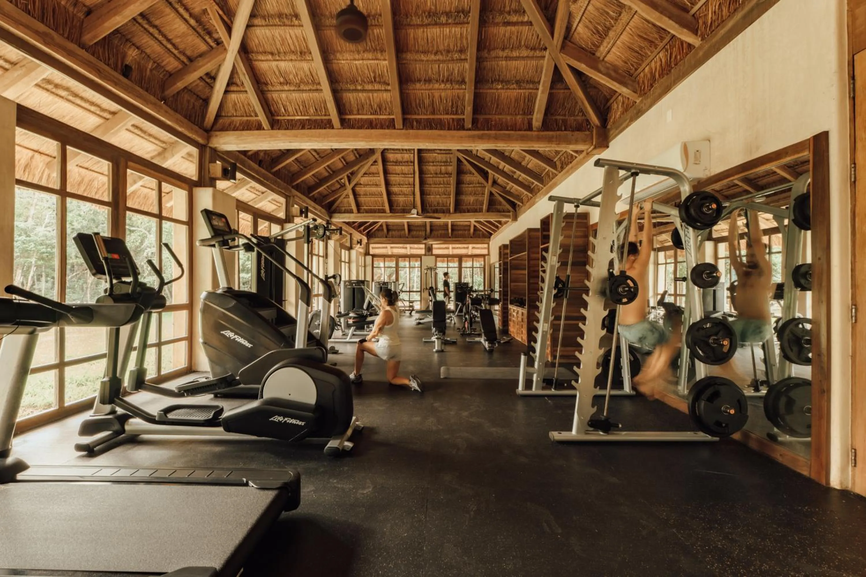Fitness centre/facilities in Lumina at LOSANTOS Tulum