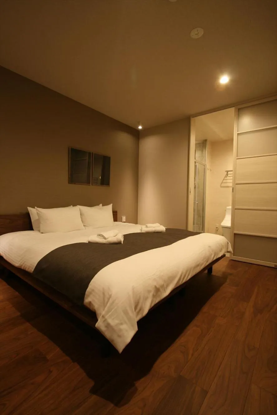 Bedroom, Bed in Orchid Furano