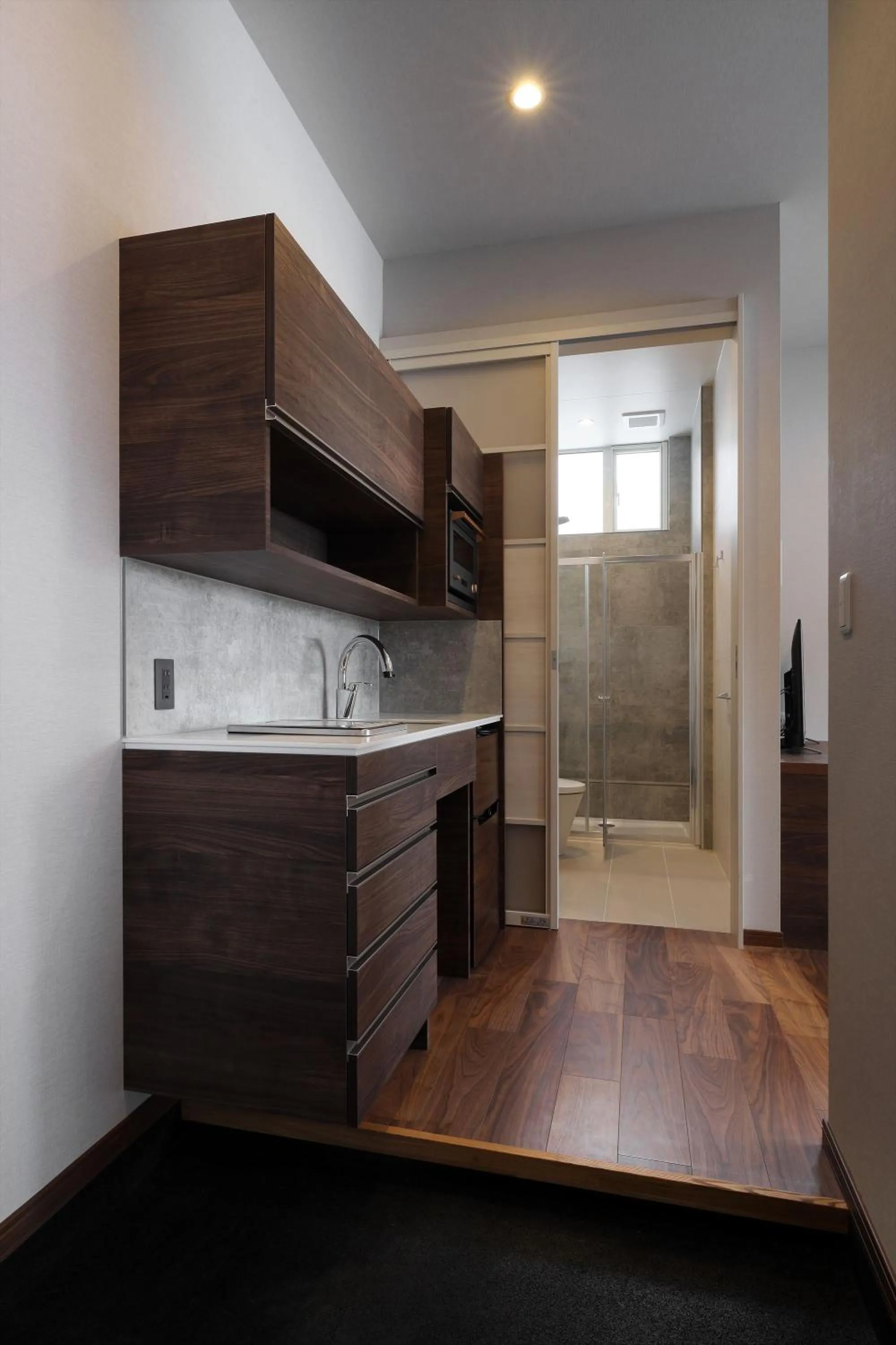 Kitchen or kitchenette in Orchid Furano