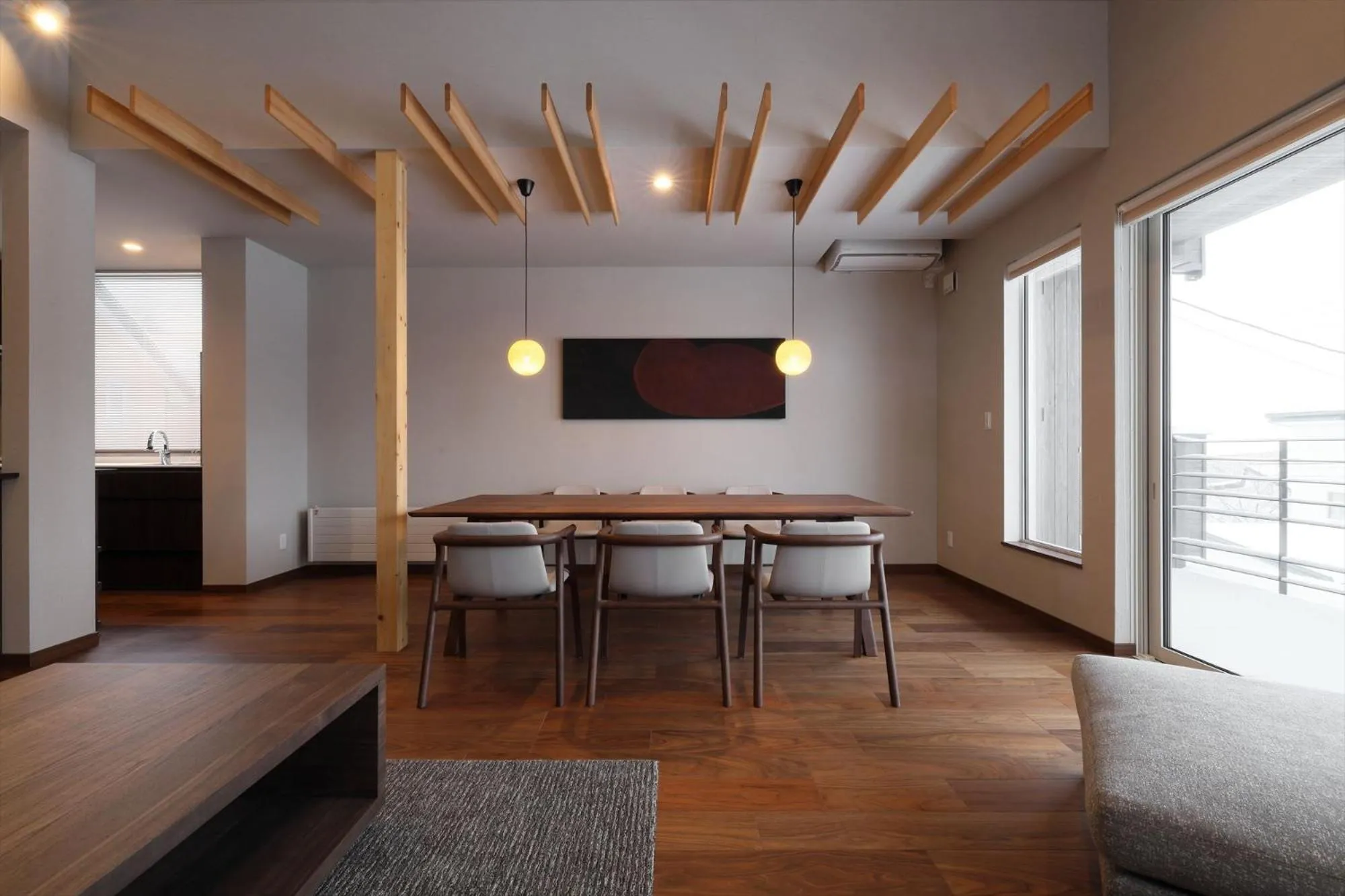 Dining area in Orchid Furano