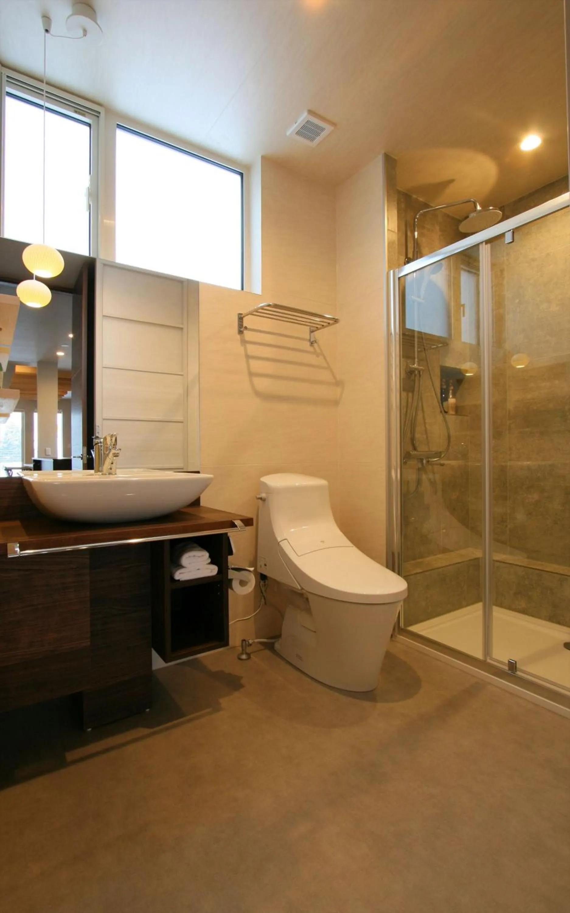 Bathroom in Orchid Furano