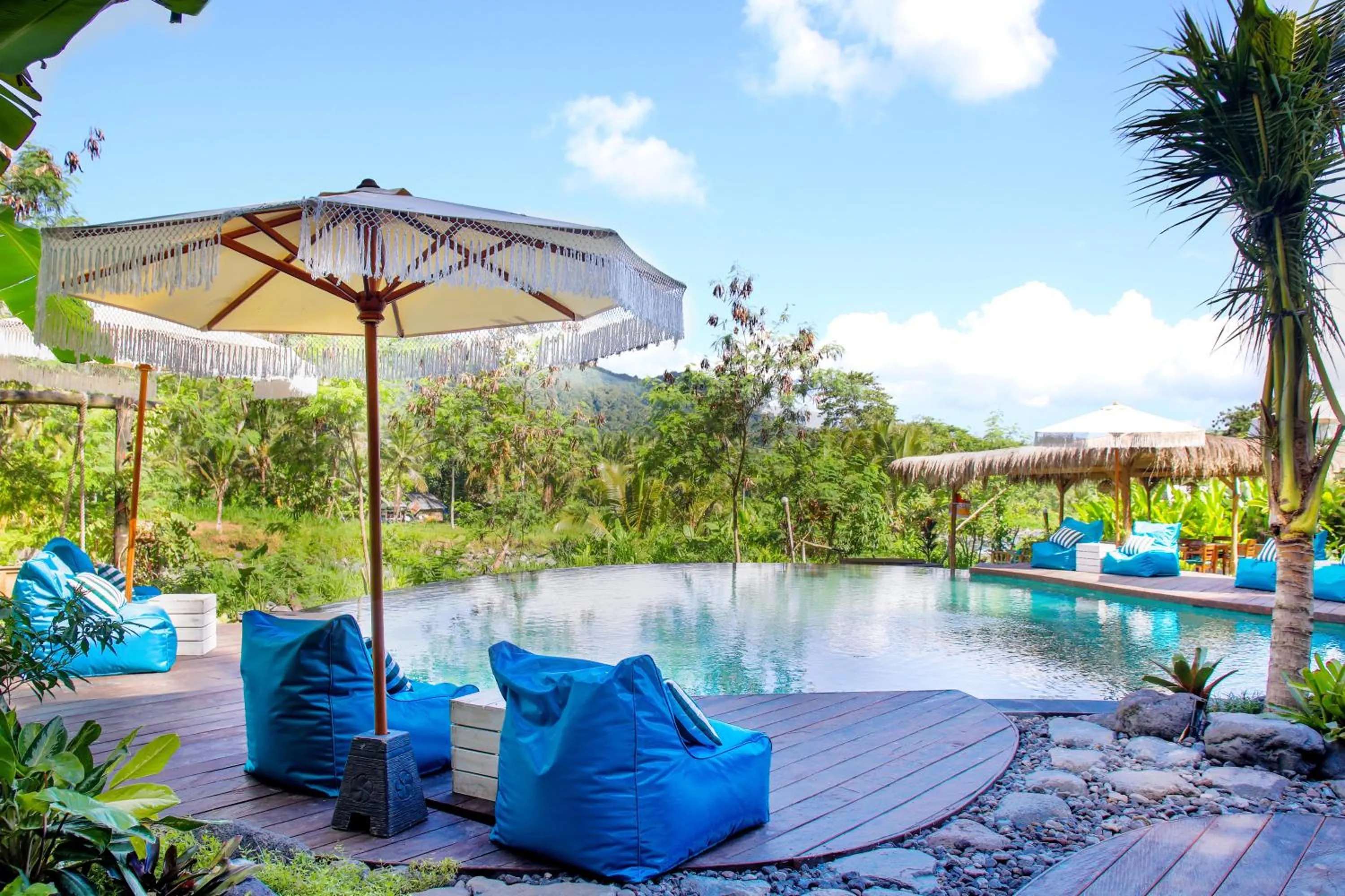 Swimming pool in Natya River Sidemen
