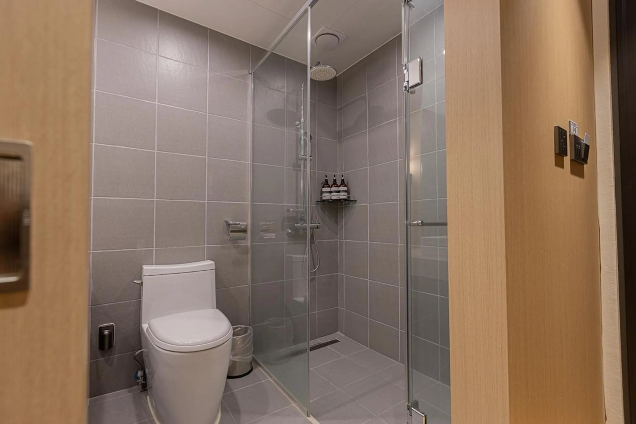 Shower in Hotel Zinc