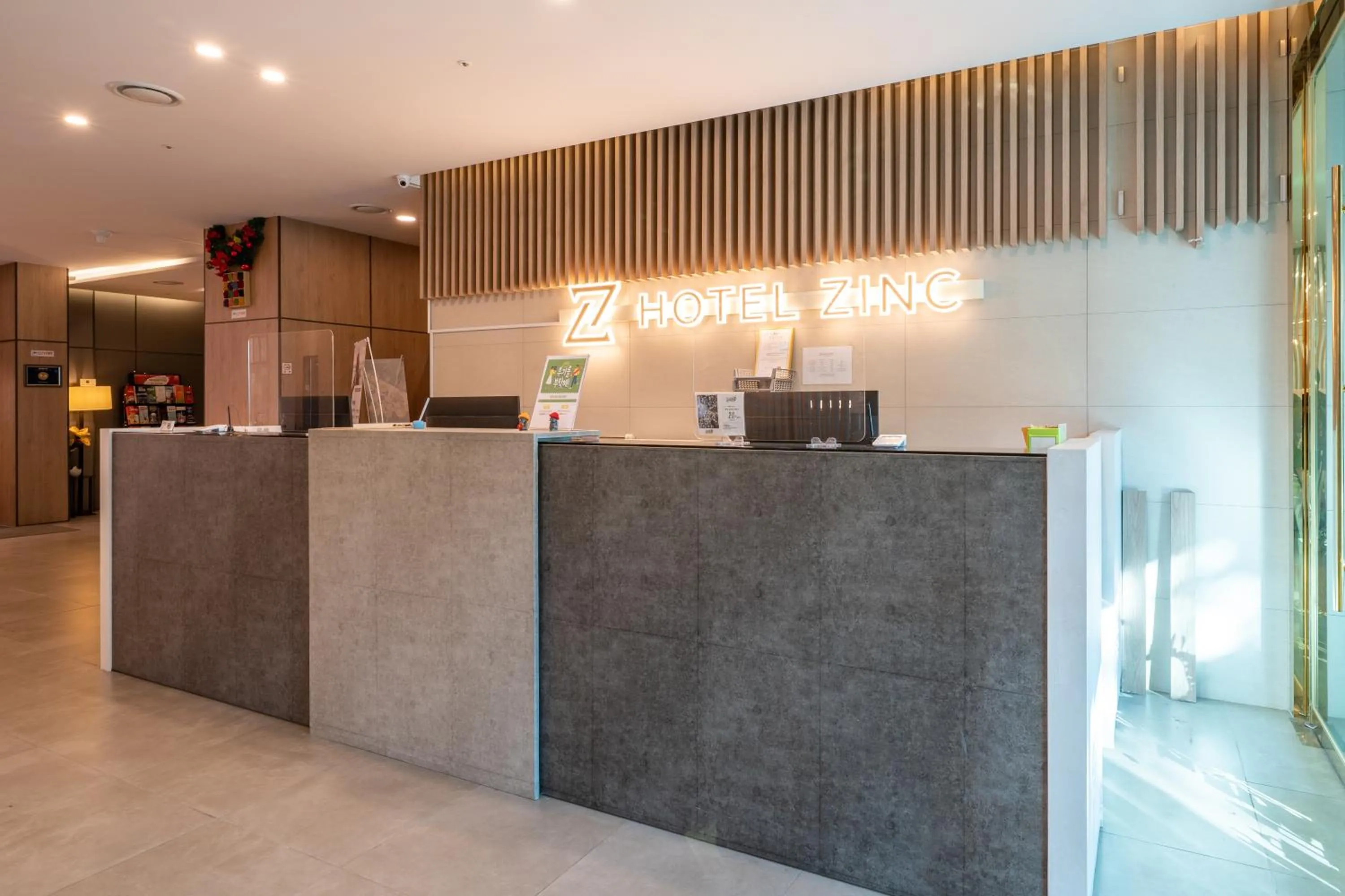 Lobby or reception in Hotel Zinc