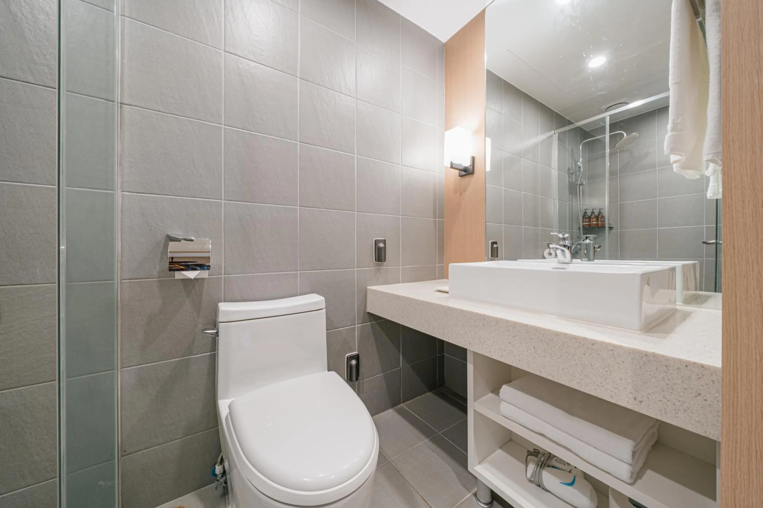 Shower in Hotel Zinc