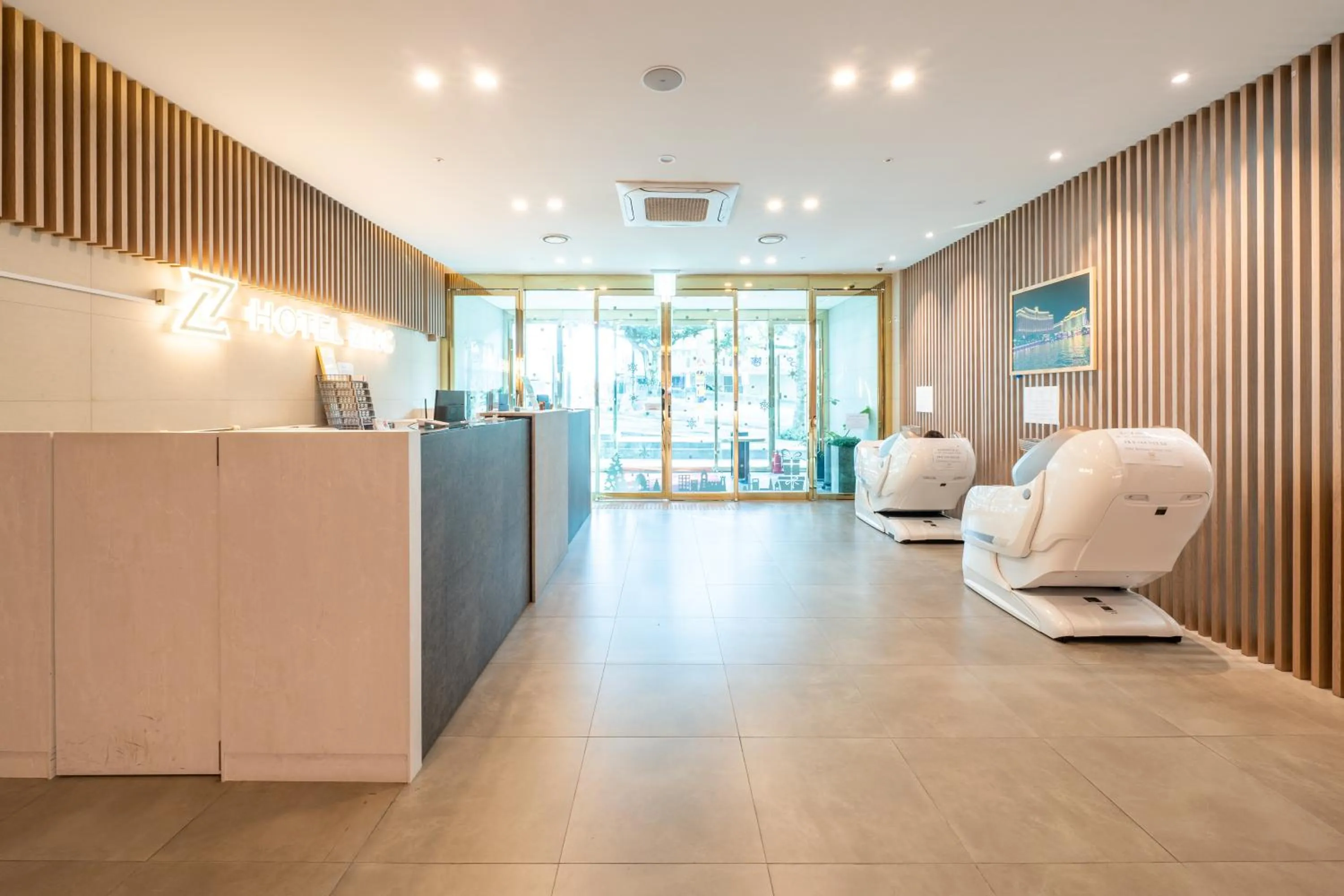 Lobby or reception in Hotel Zinc