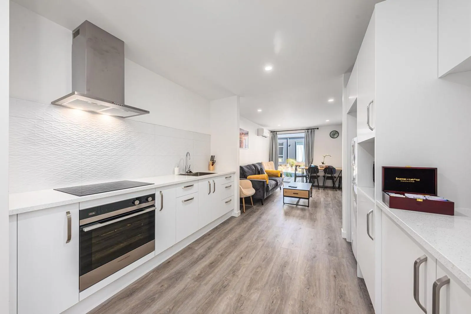 Kitchen or kitchenette in Tekapo Top 1000 Apartment