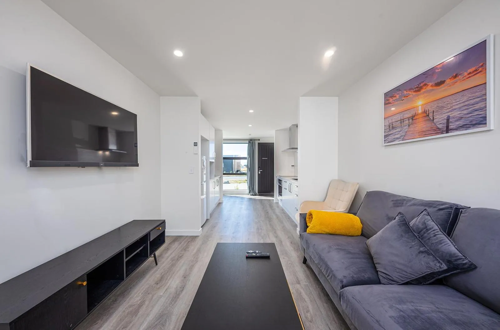 Living room in Tekapo Top 1000 Apartment