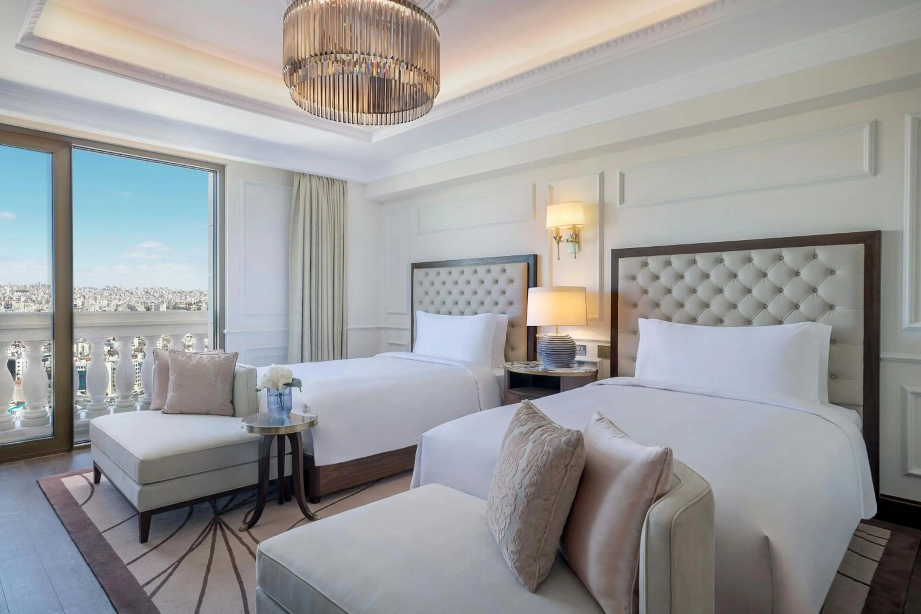 Bedroom, Bed in The Ritz-Carlton, Amman